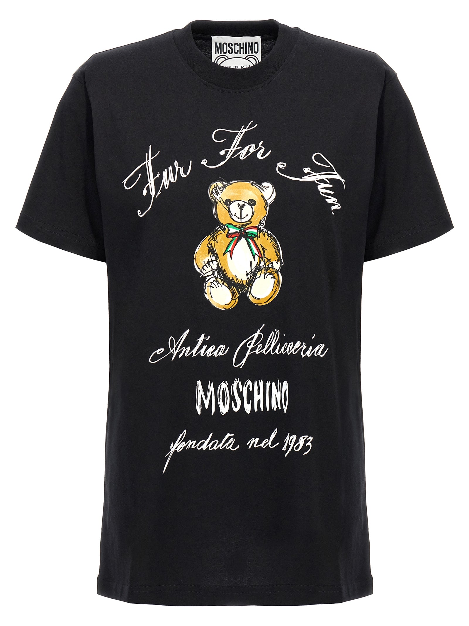 Moschino 'Antica Pellicceria' T-Shirt