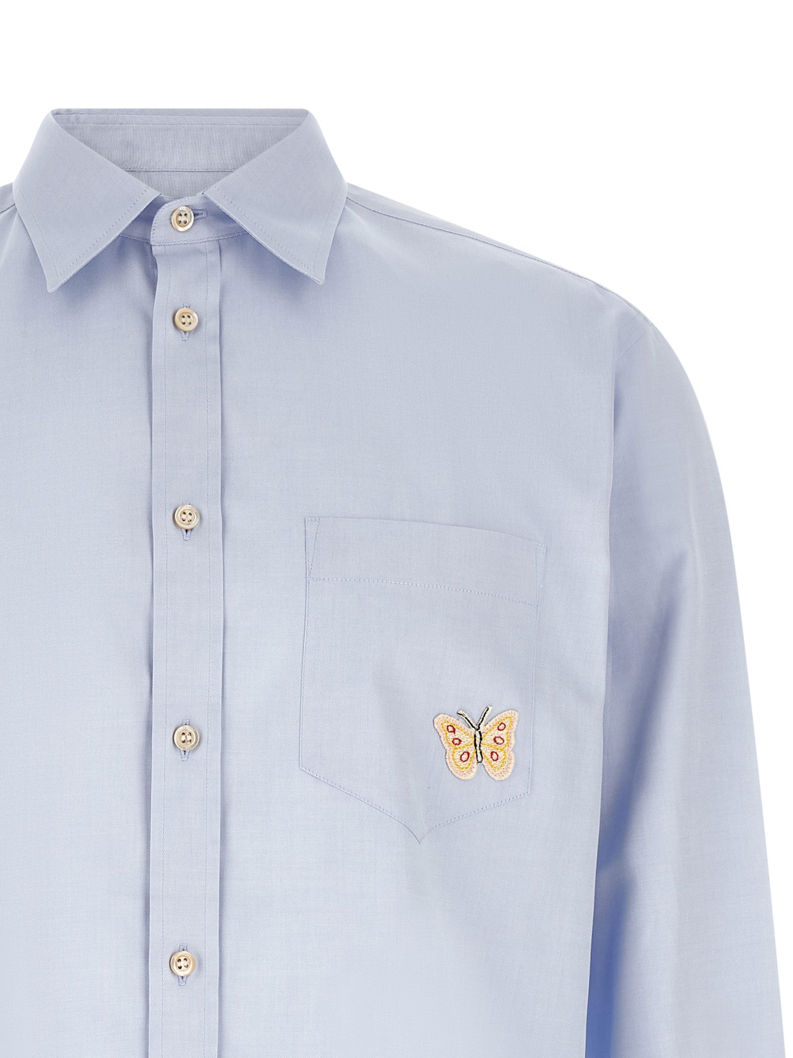 Valentino Garavani Valentino Garavani Oxford 'Butterfly' Shirt