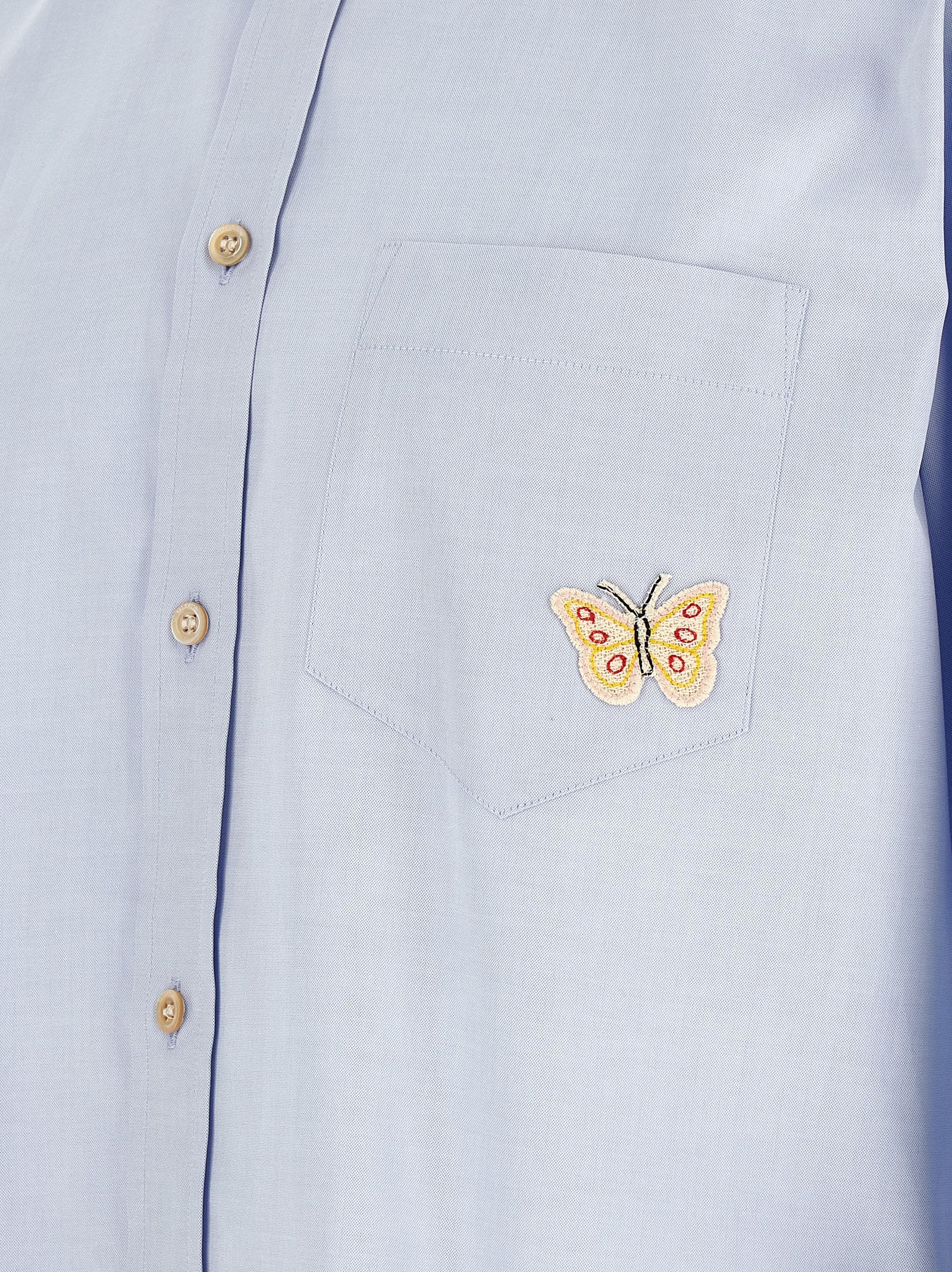 Valentino Garavani Valentino Garavani Oxford 'Butterfly' Shirt
