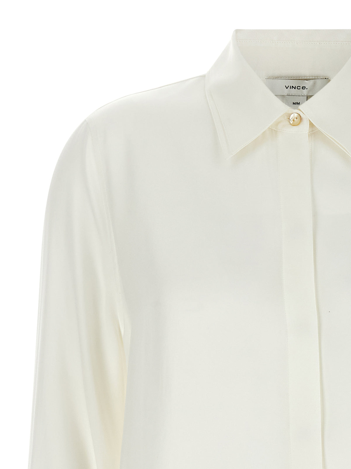 Vince Double White Collar Shirt