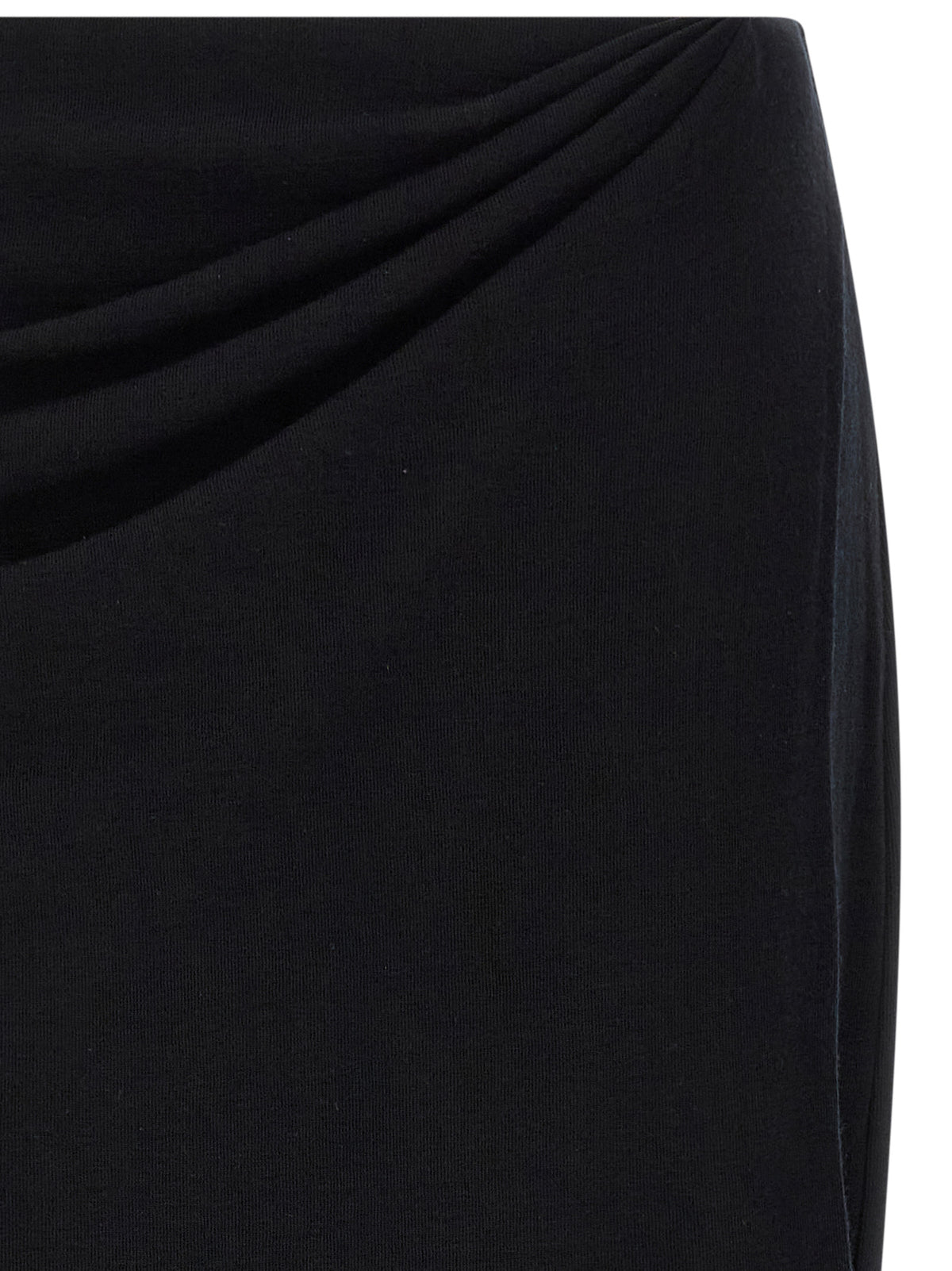 Vince Black Waist Draped Skirt