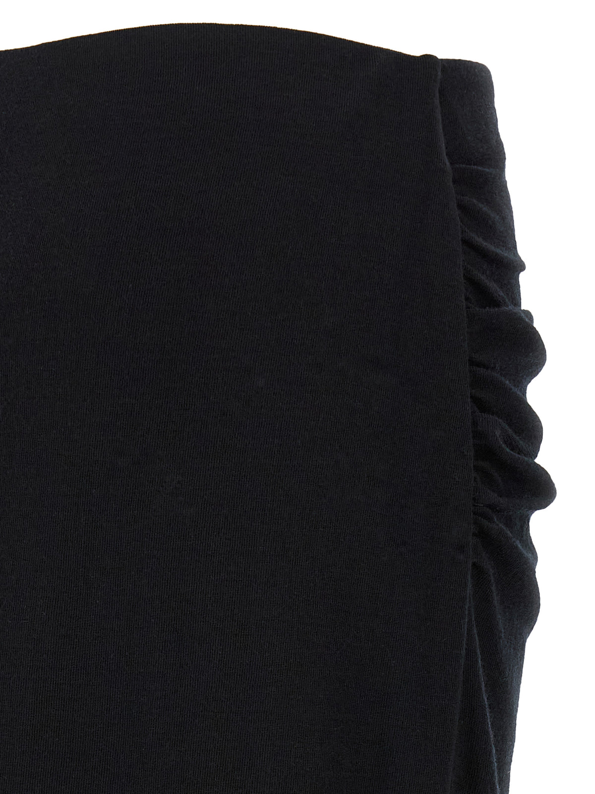 Vince Black Waist Draped Skirt