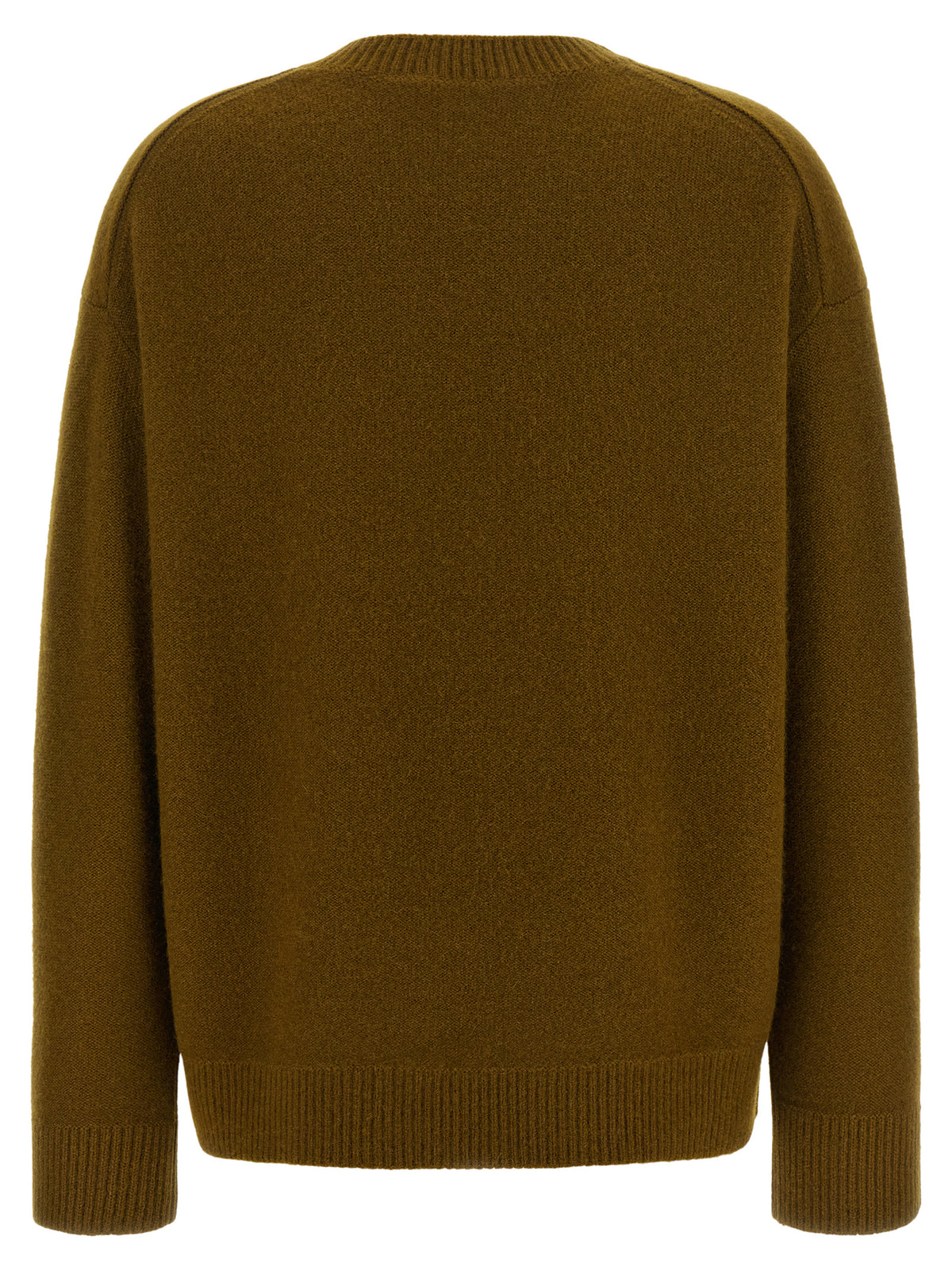 Vince Green Round-Neck Cashmere Sweater