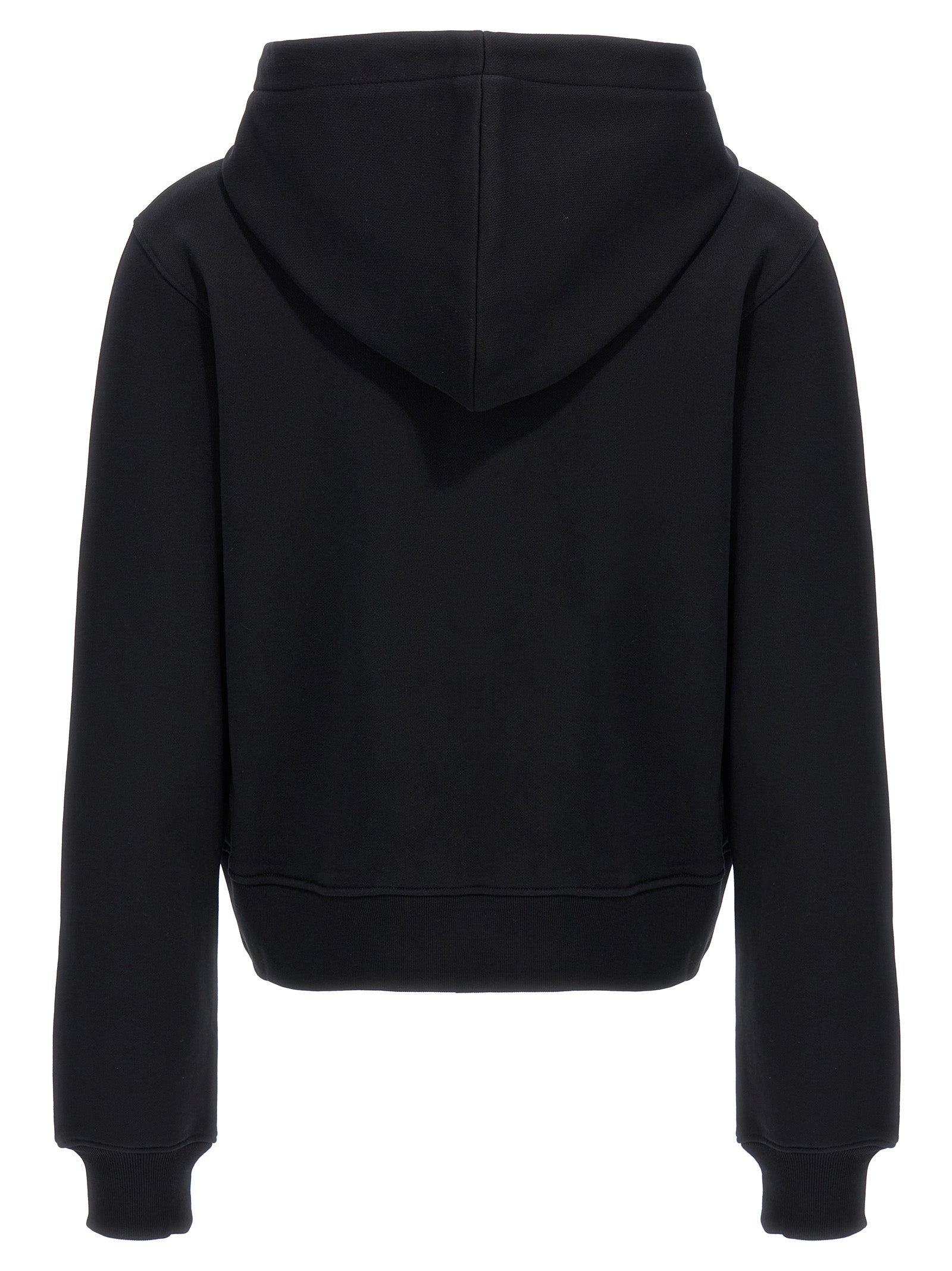 Moschino 'Antica Pellicceria' Cropped Hoodie