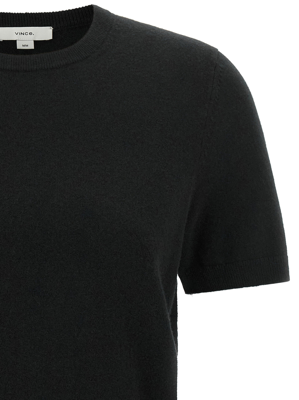 Vince Black Wool And Cashmere Sweater