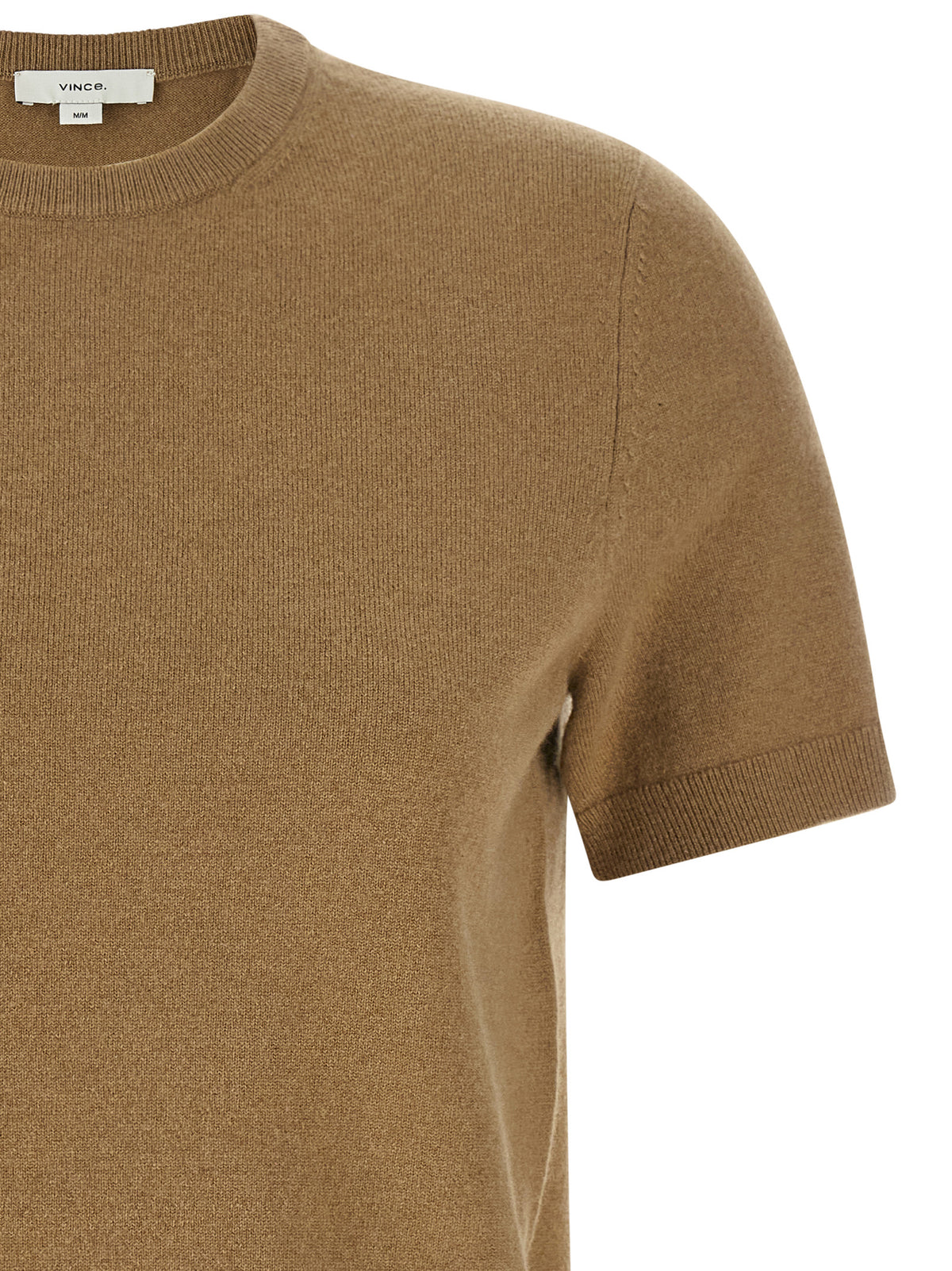Vince Beige Wool And Cashmere Sweater