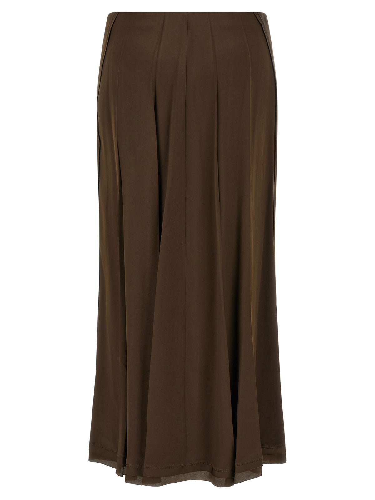 Vince Brown Bias Skirt