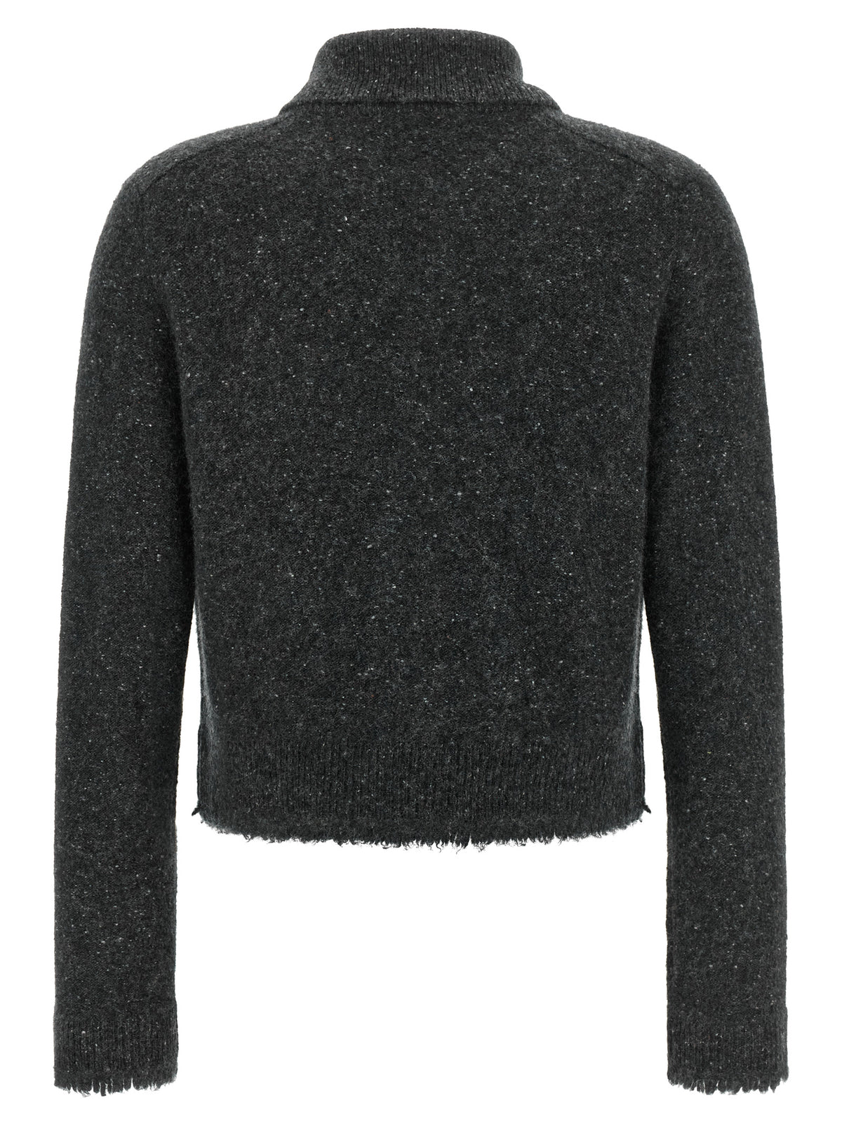 Vince Grey Donegal Finish Cardigan