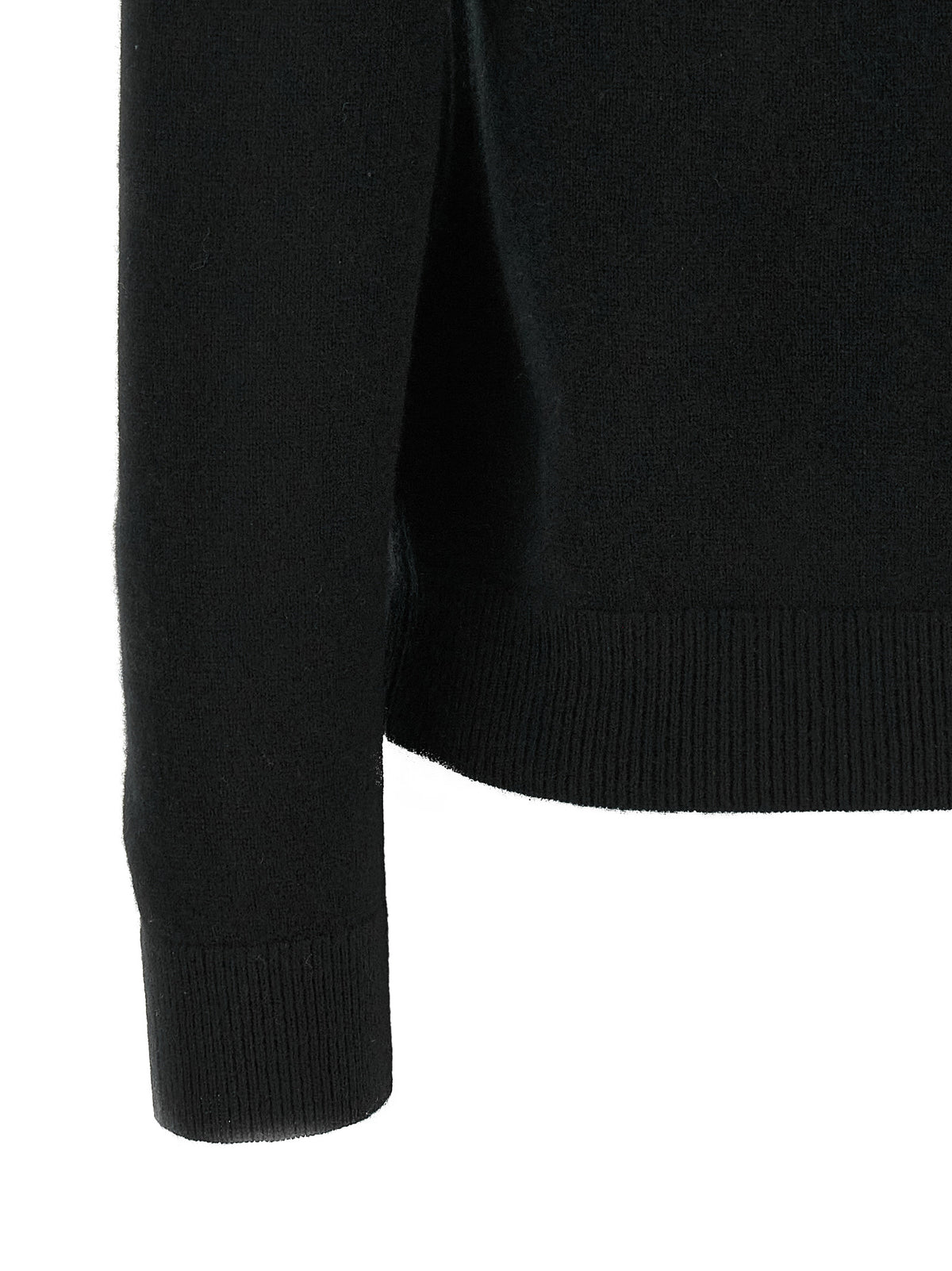 Vince Black Cashmere Crew Neck Sweater