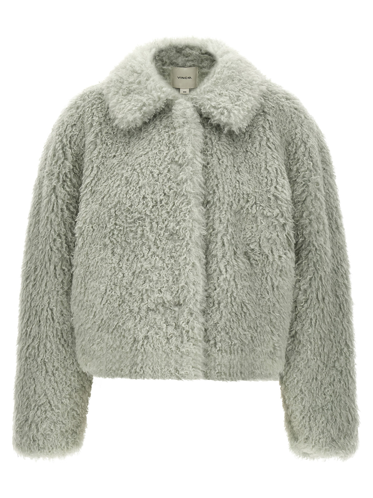 Vince Eco-Fur Crop Jacket