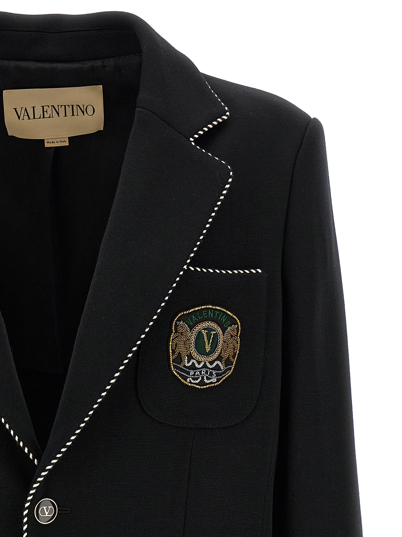 Valentino Garavani Valentino Garavini Single-Breasted Blazer