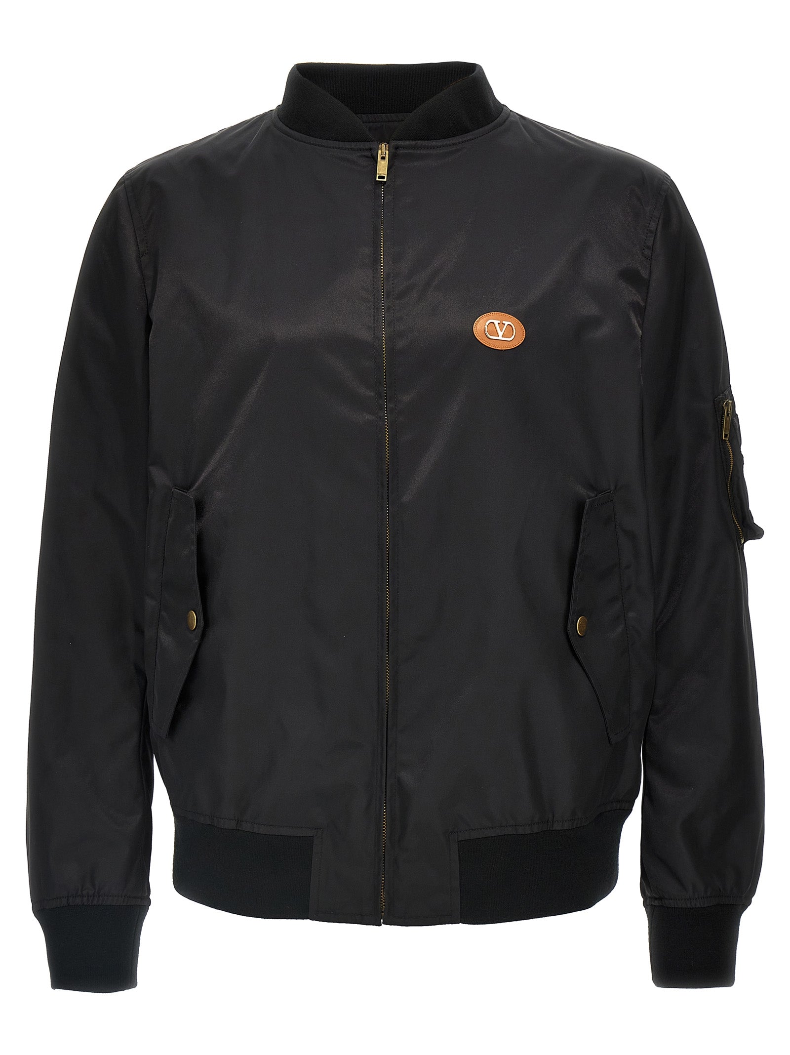 Valentino Garavani Valentino Garavani Logo Bomber Jacket