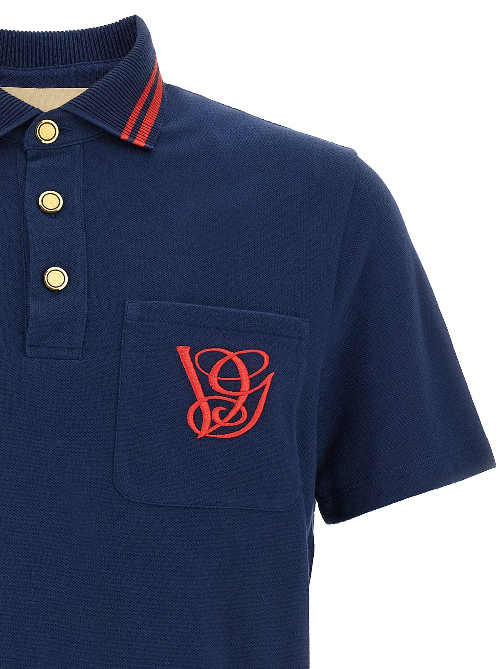 Valentino Garavani Polo Valentino Garavani Embroidery 'Vg'