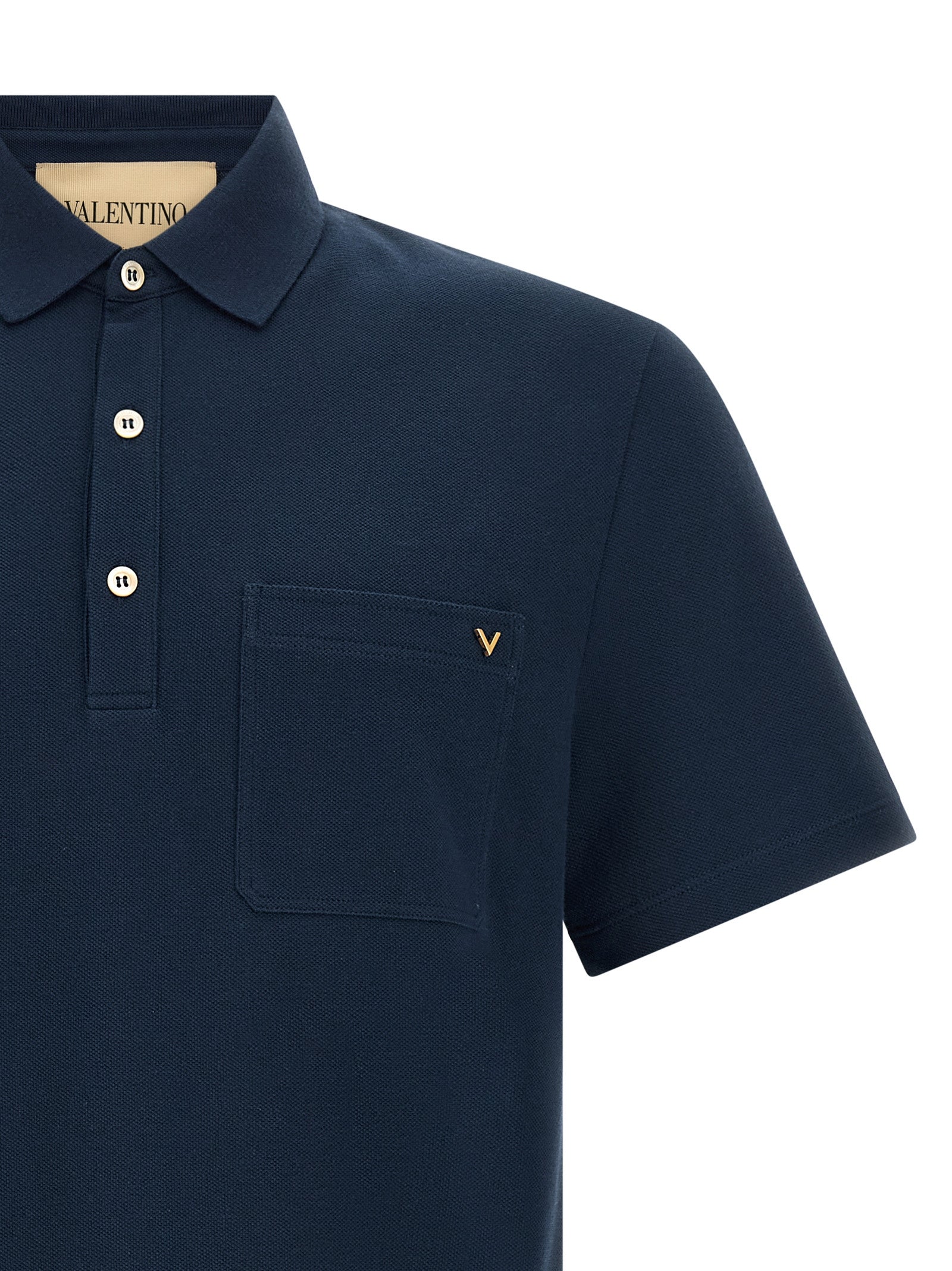 Valentino Garavani Valentino Garavani 'Vgold' Polo Shirt