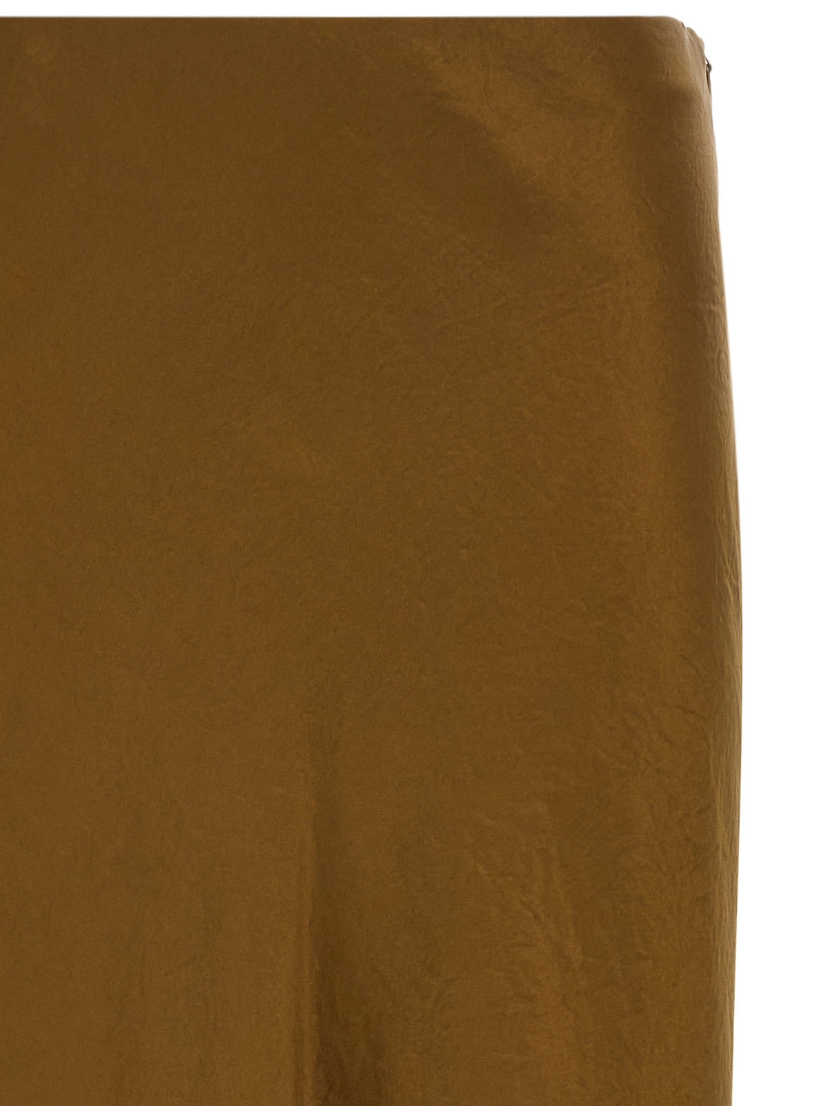 Vince Green Satin Pencil Skirt