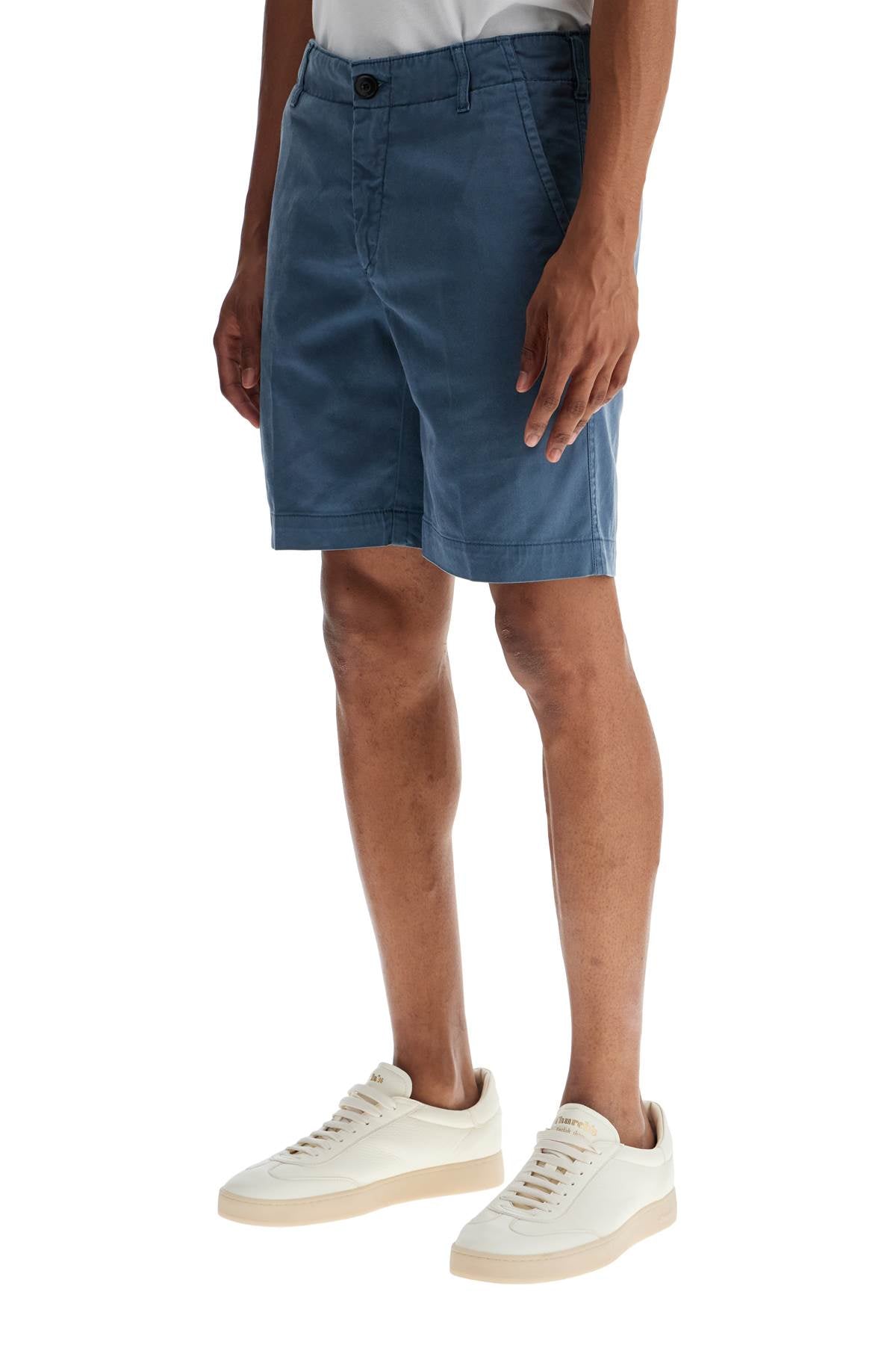 Vilebrequin Ponche Shorts In Tencel Gabardine