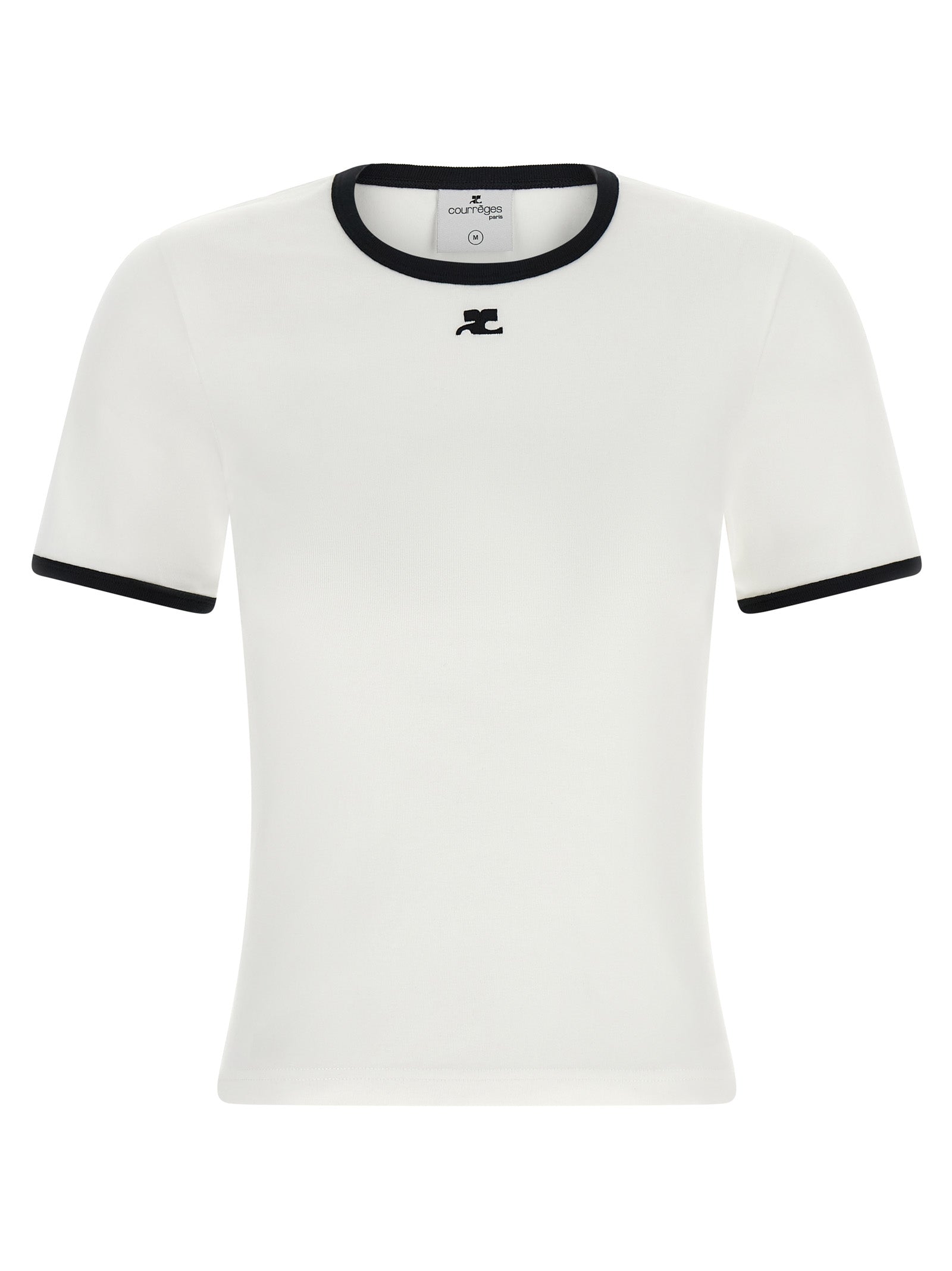 Courreges 'Signature Contrast' T-Shirt