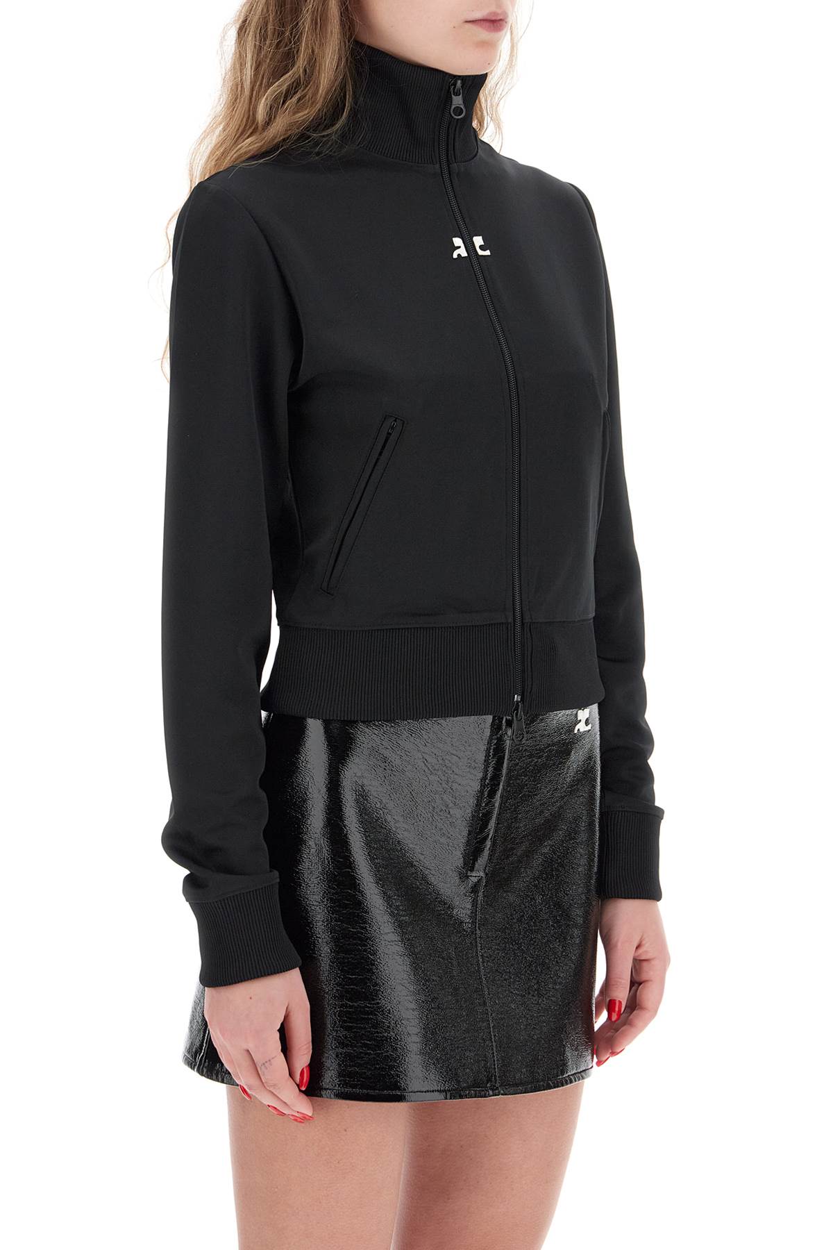 Courreges Interlock Track Sweatshirt