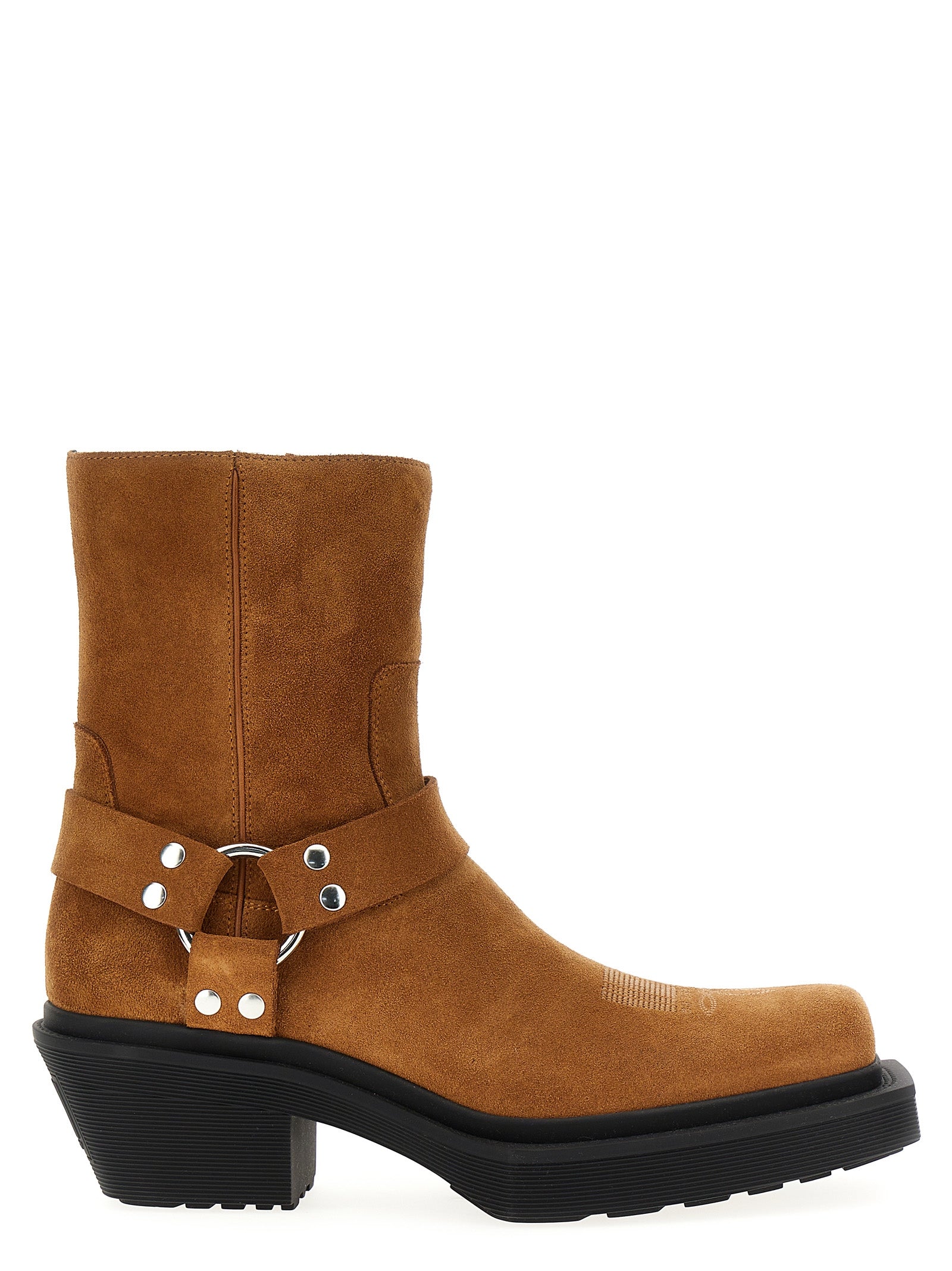 Vtmnts 'Neo Western Harness' Ankle Boots