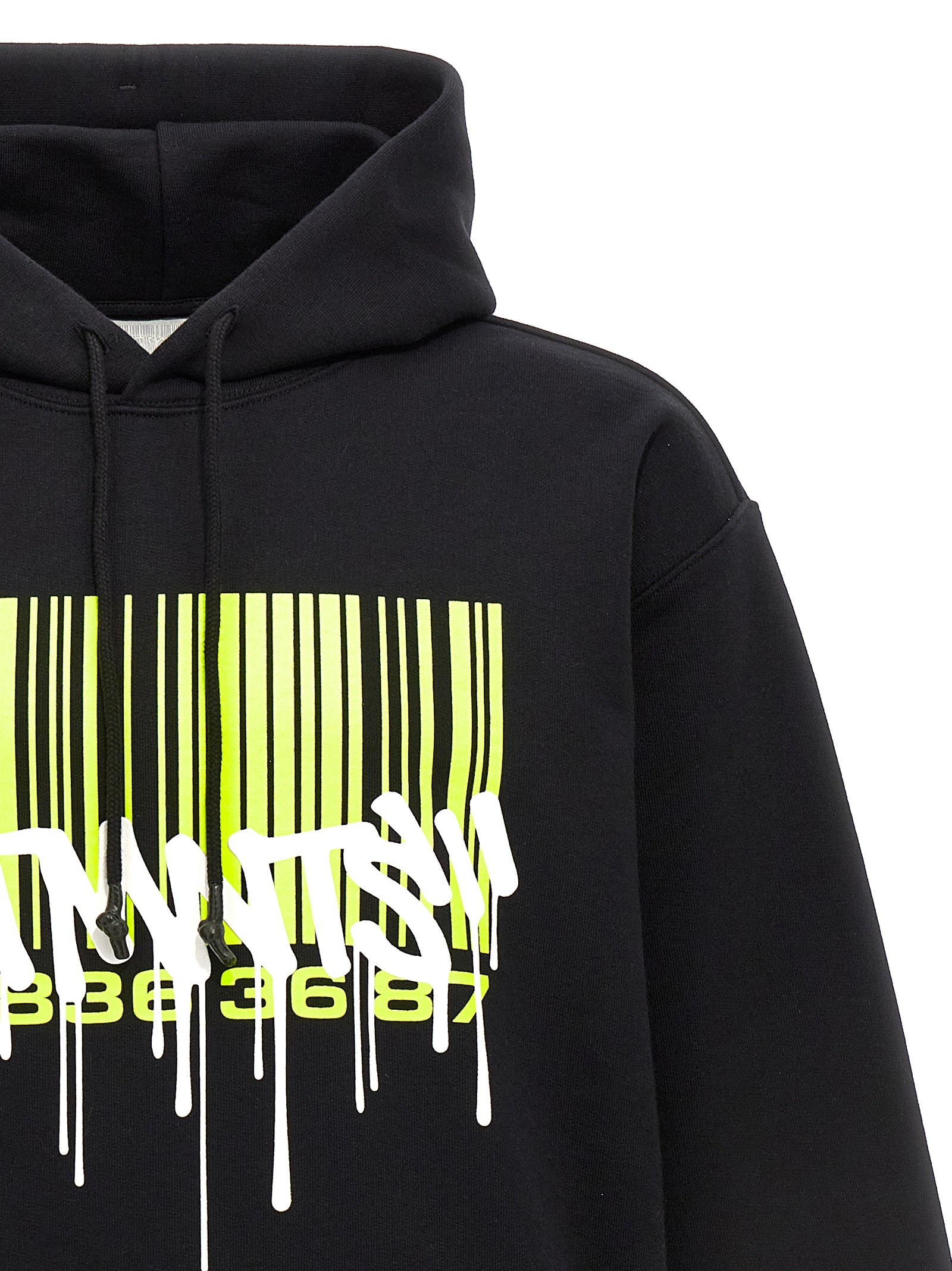 Vtmnts 'Graffiti Big Barcode' Hoodie