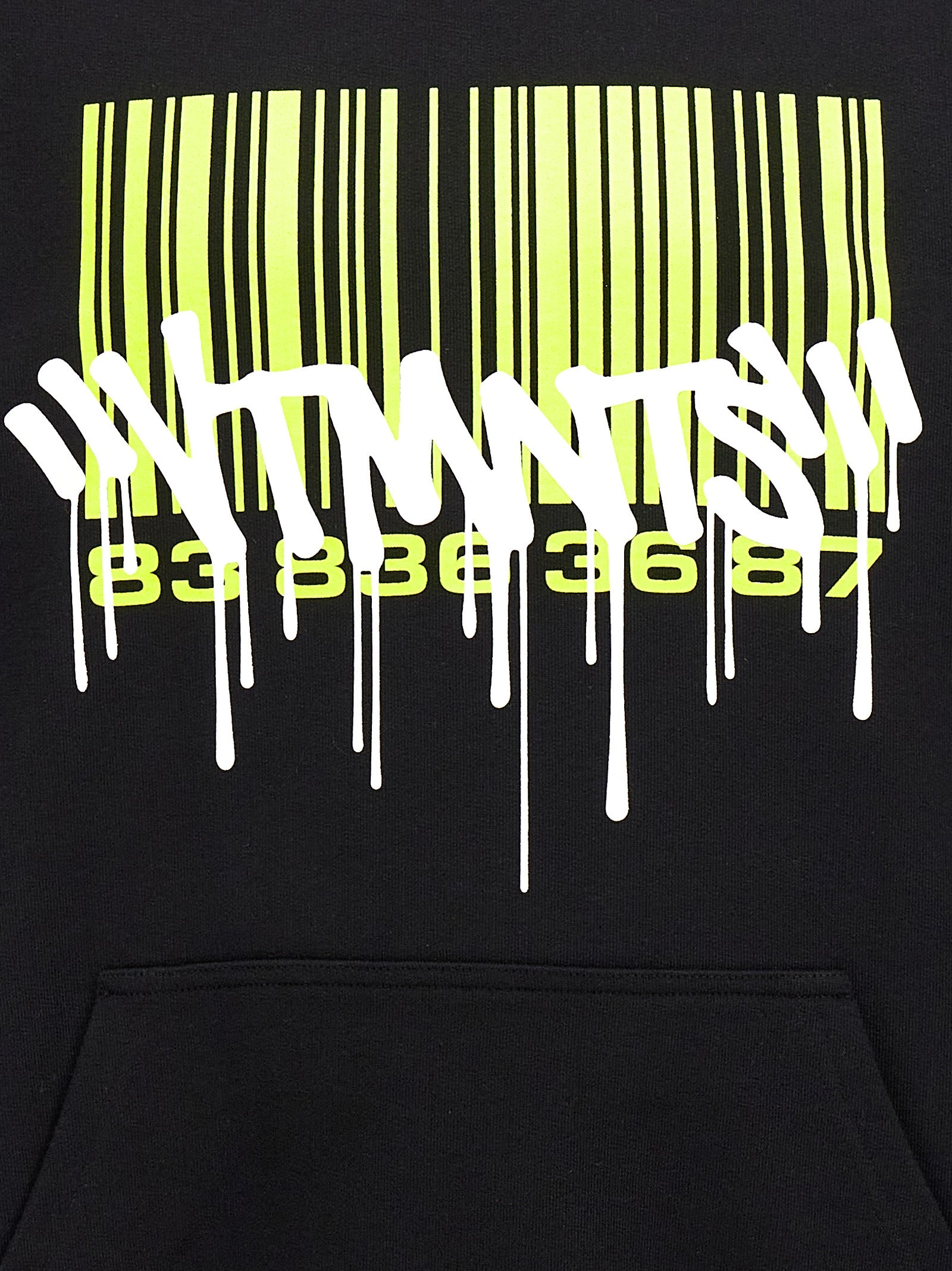 Vtmnts 'Graffiti Big Barcode' Hoodie