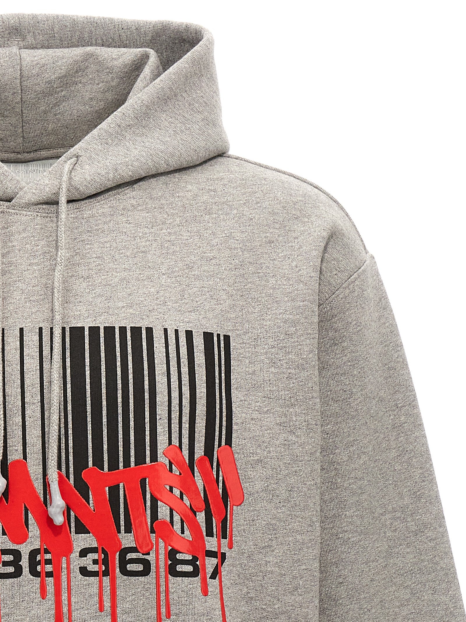 Vtmnts 'Graffiti Big Barcode' Hoodie