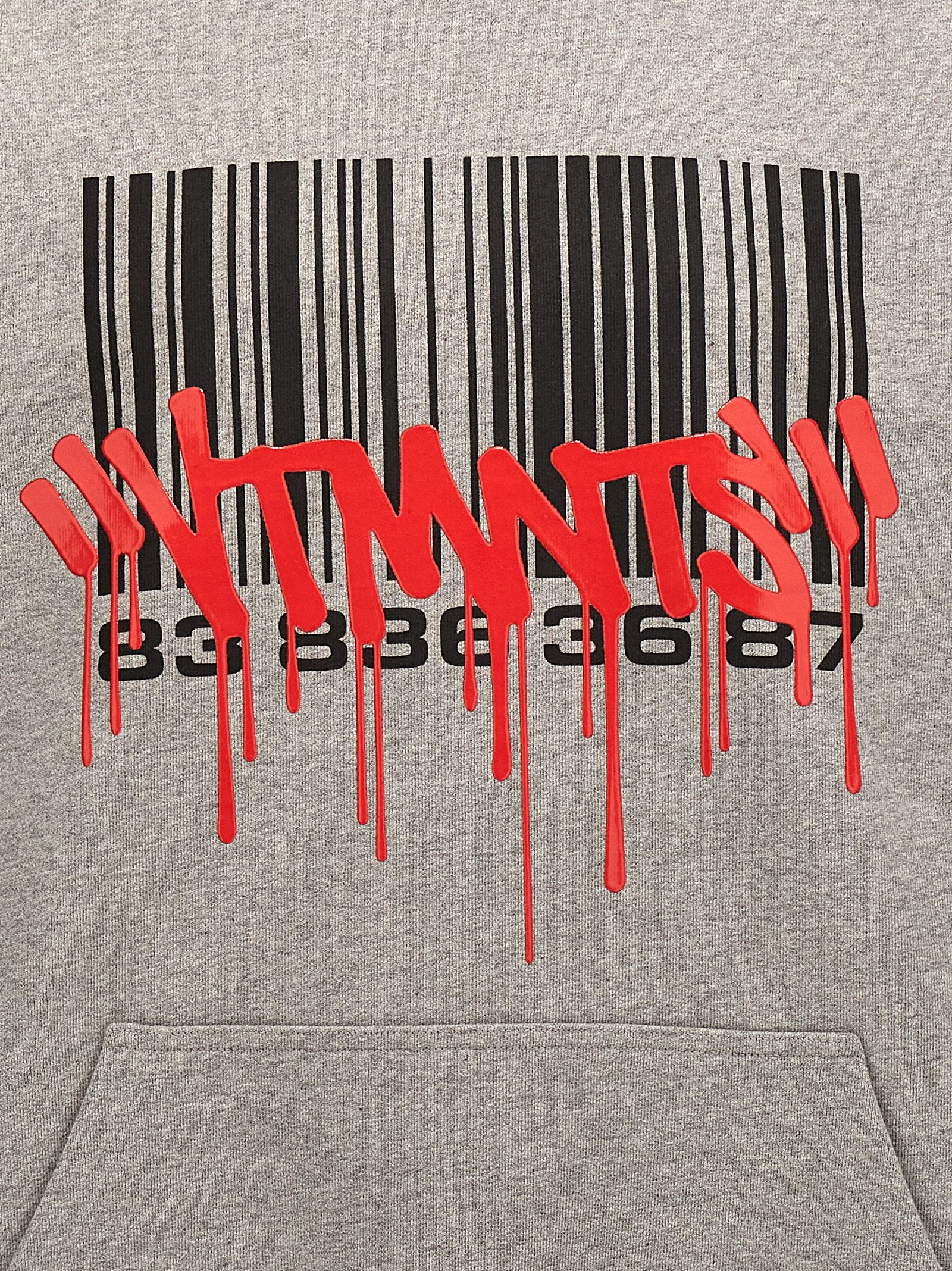 Vtmnts 'Graffiti Big Barcode' Hoodie