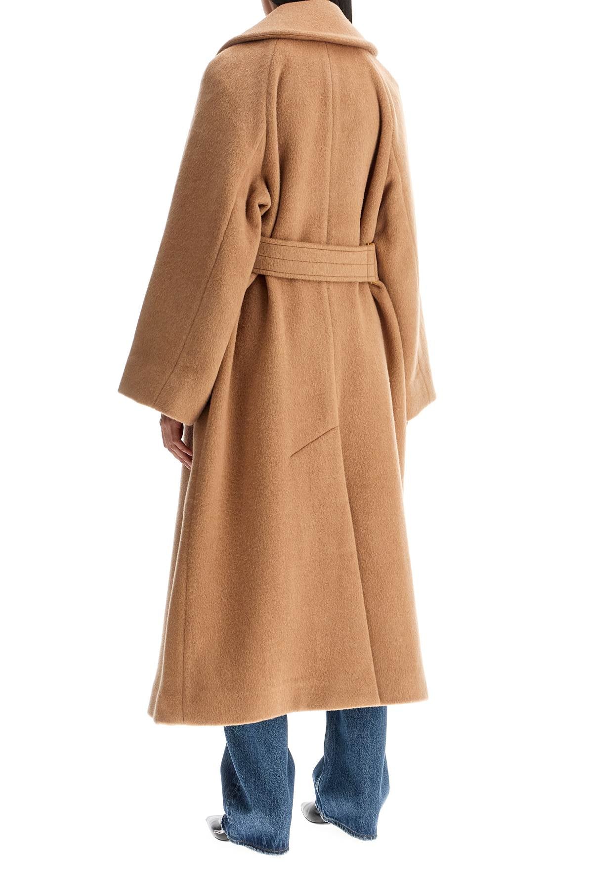 Ganni Long Recycled Wool Coat