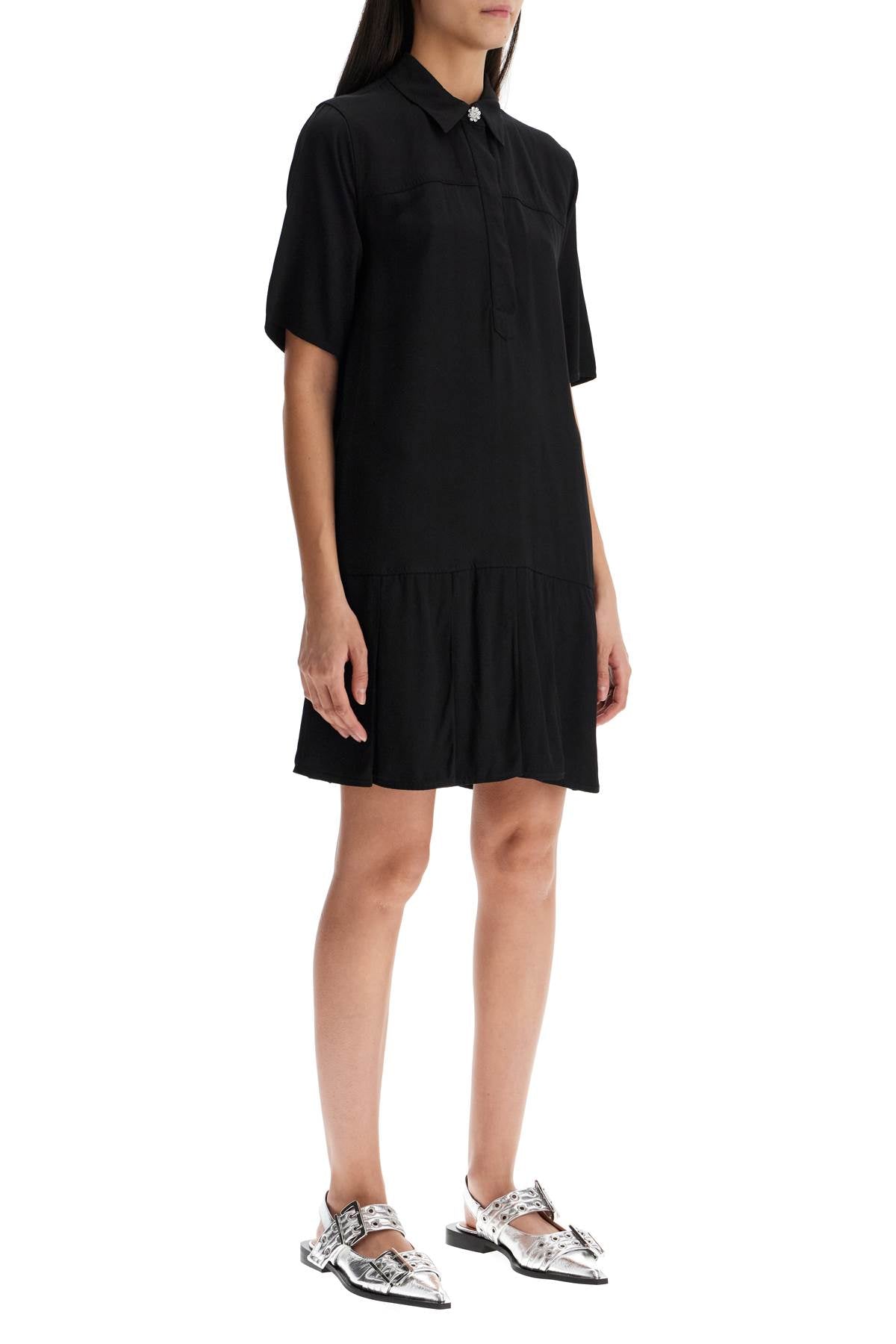 Ganni 'Viscose Mini Dress With