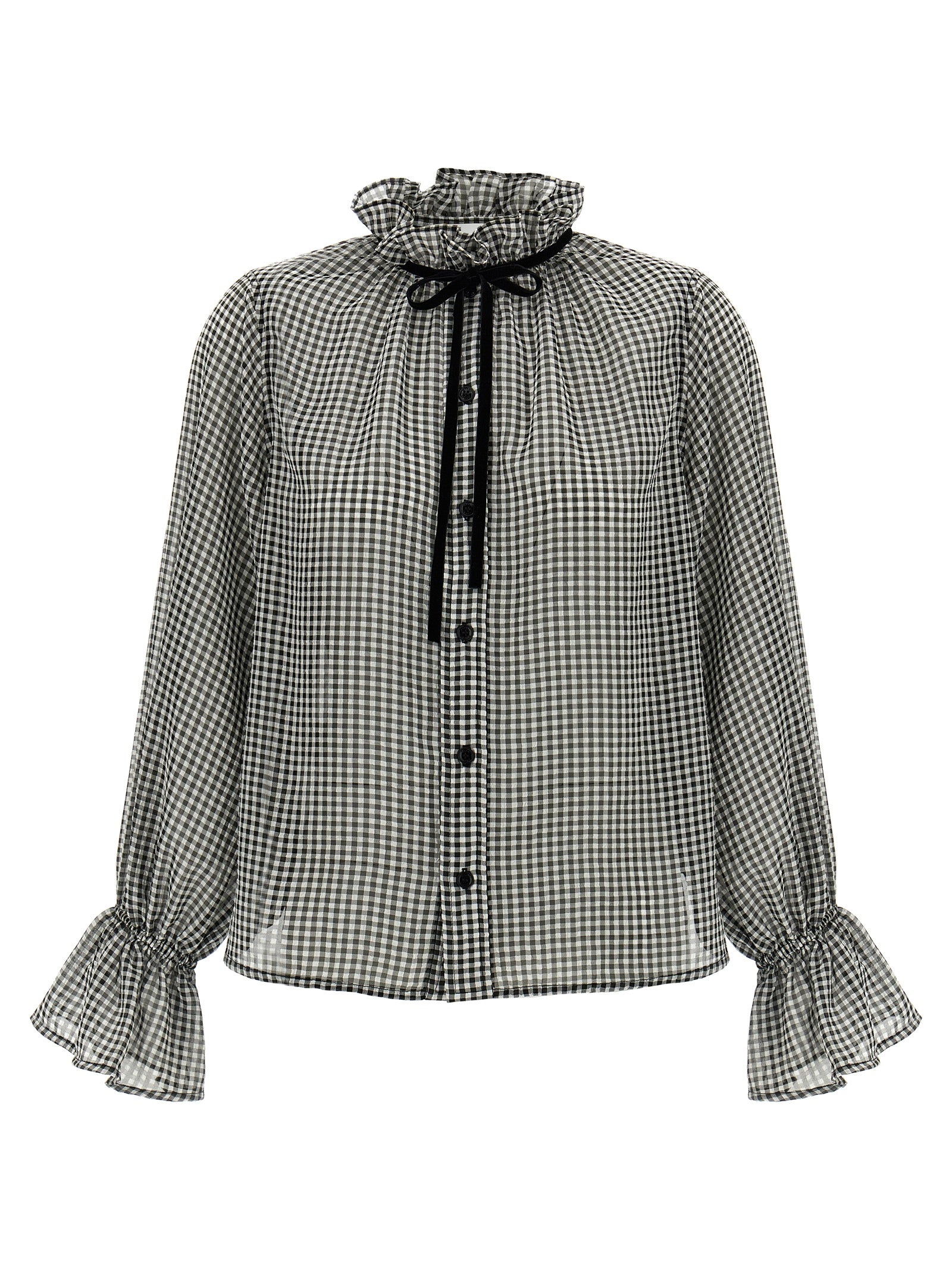 Ganni Vichy Shirt