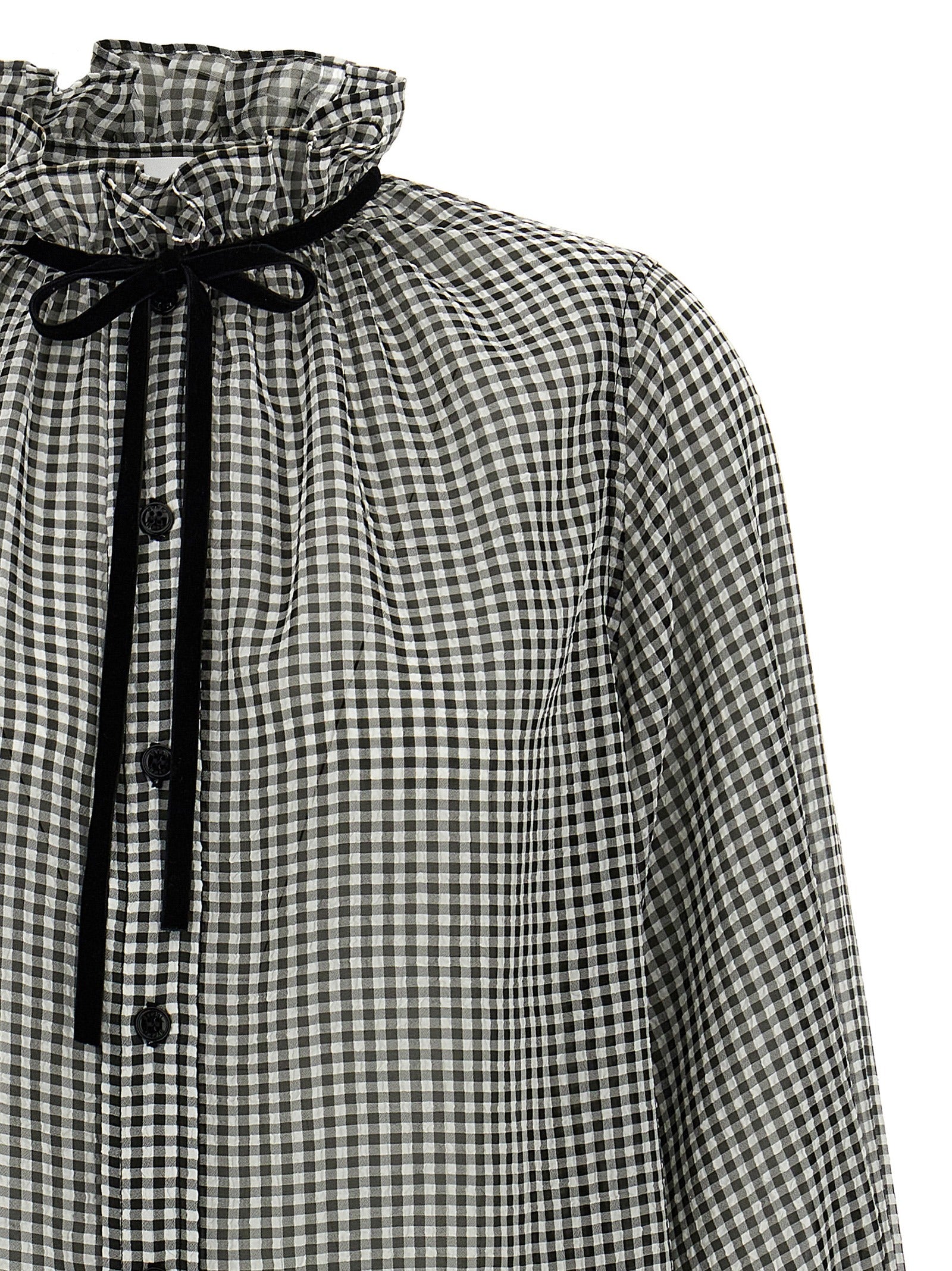 Ganni Vichy Shirt