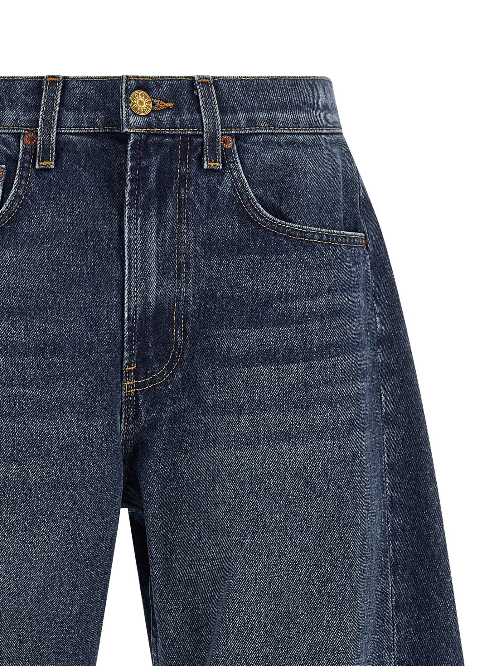 B Sides 'Relaxed Cuffed Lasso' Jeans