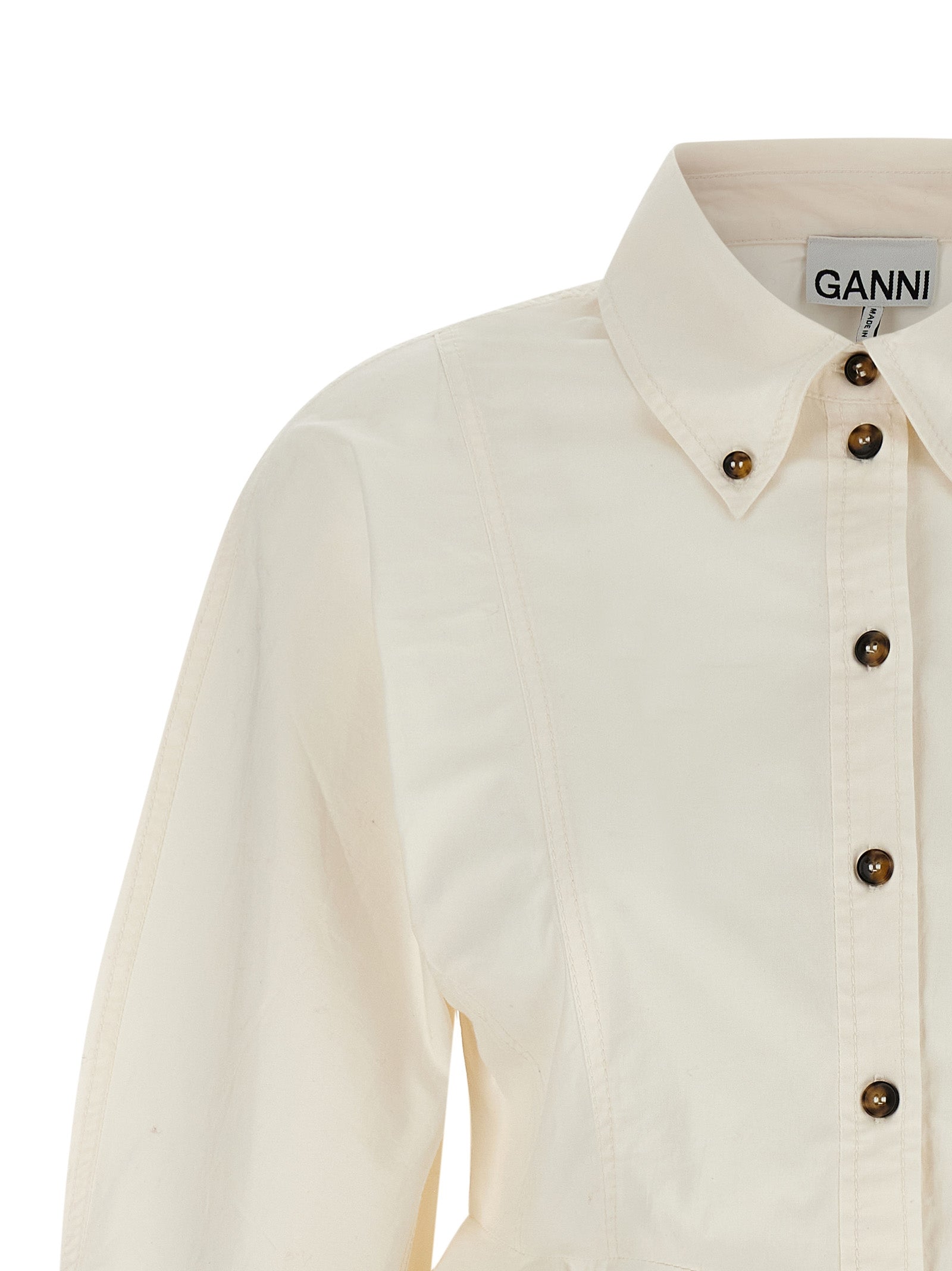 Ganni 'Peplum' Shirt