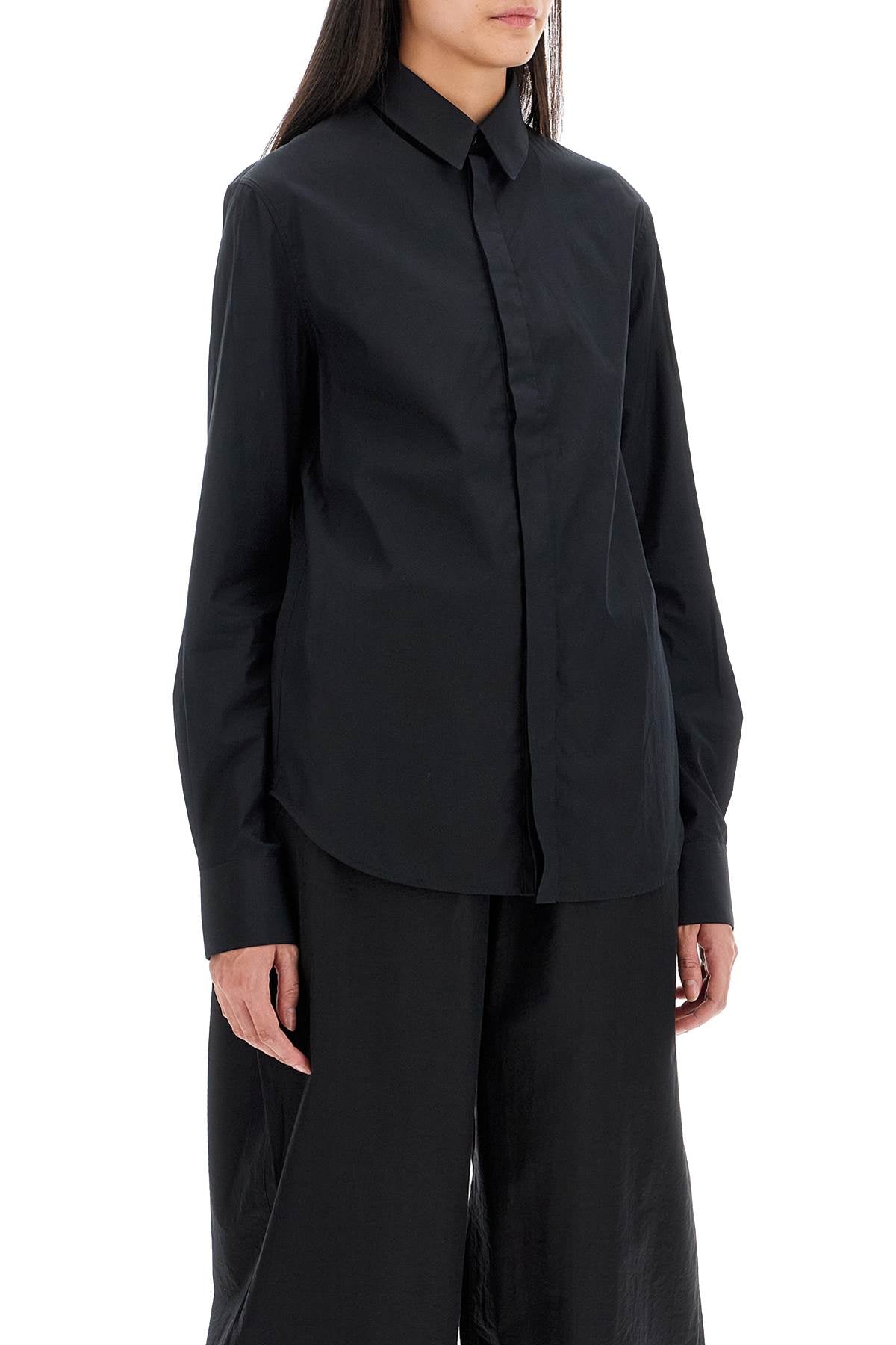 Wardrobe.Nyc Flared Cotton Shirt For Women