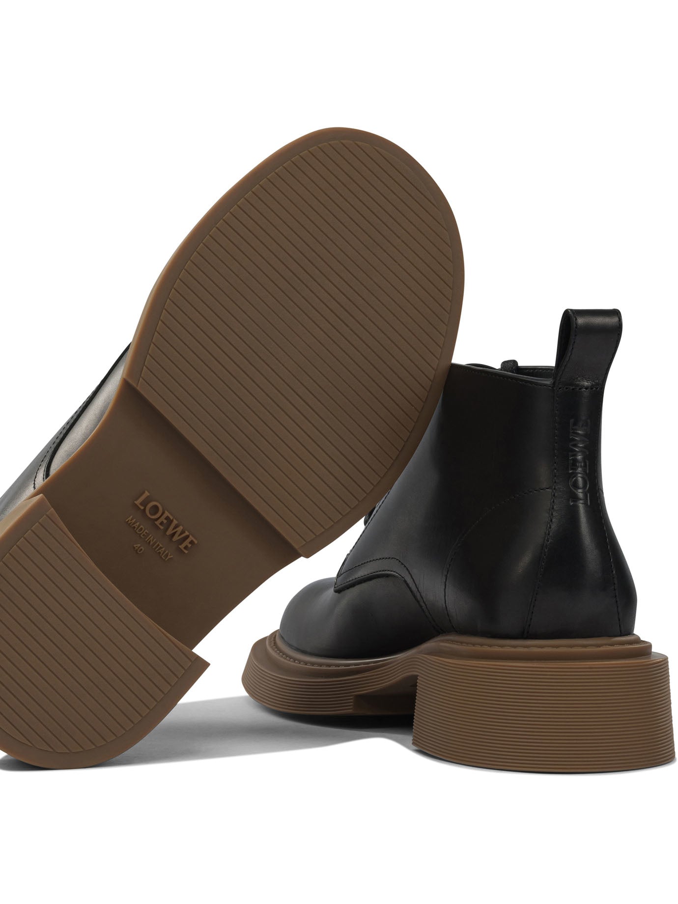 Loewe Combat Ankle Boots