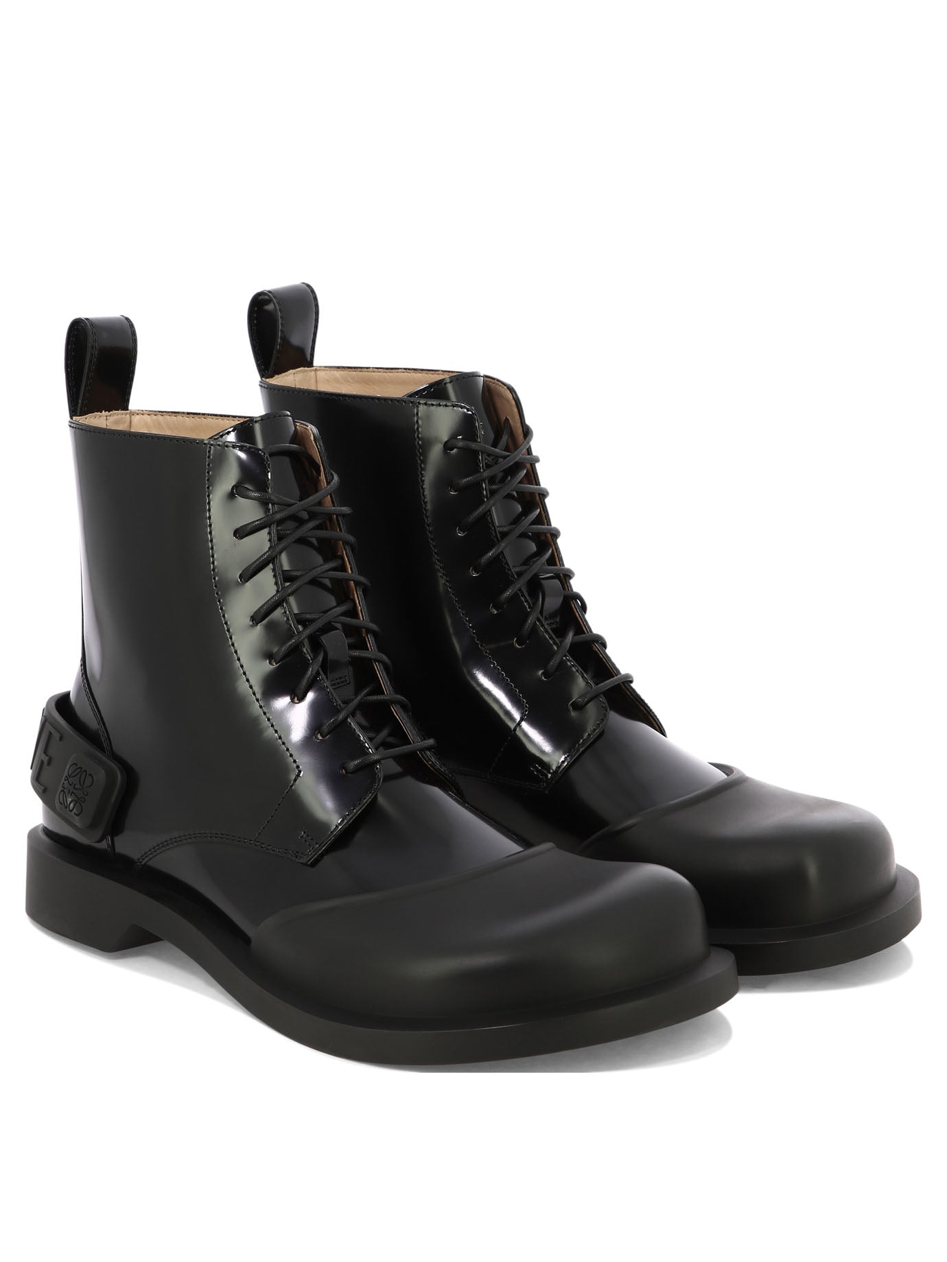 Loewe Campo Lace-Up Boots