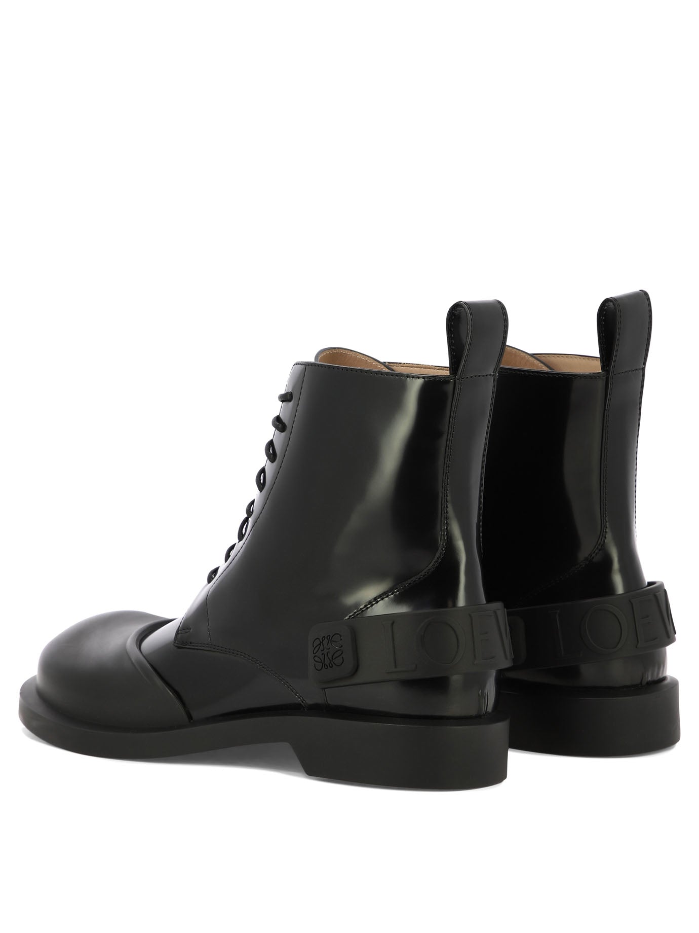 Loewe Campo Lace-Up Boots