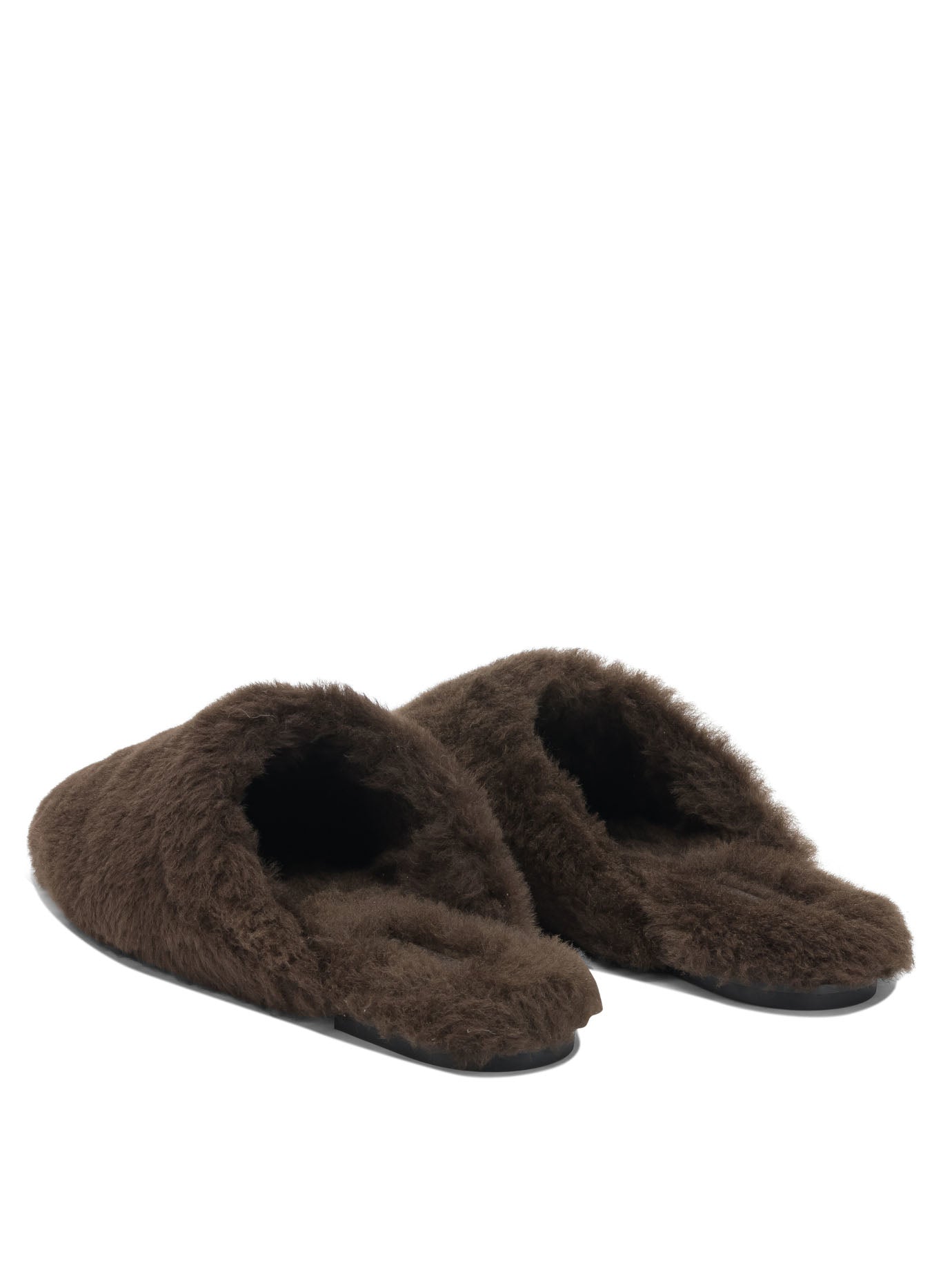 Aeyde Rega Slippers In Shearling