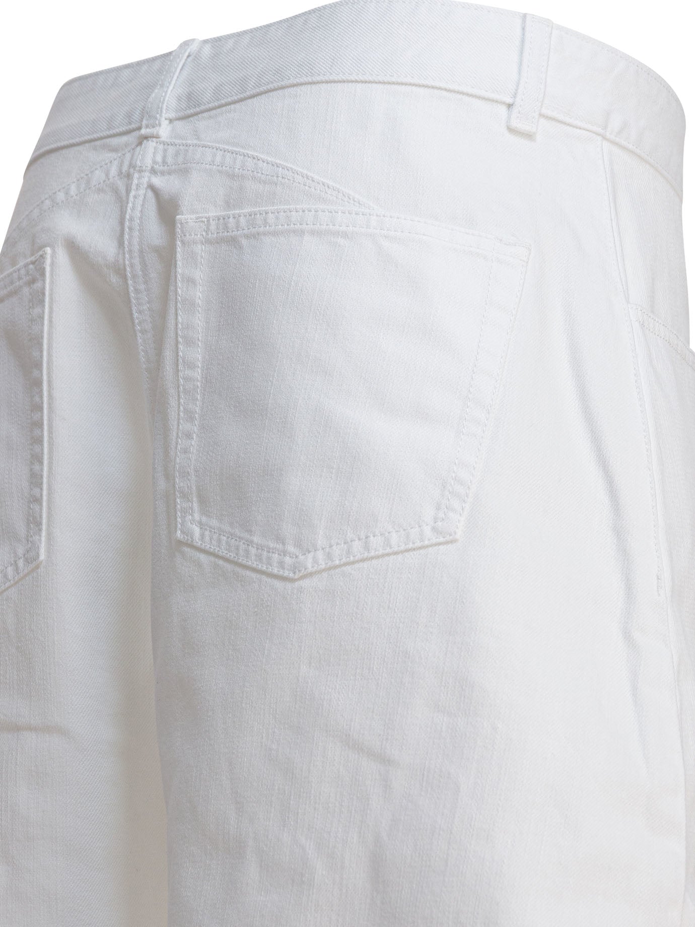 Alaïa Low Waist Rounded Jeans