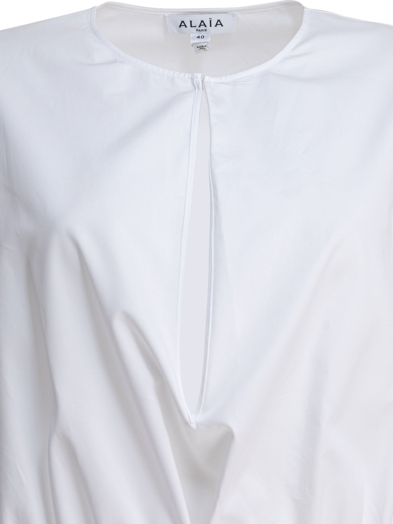 Alaïa Cotton Poplin Dress