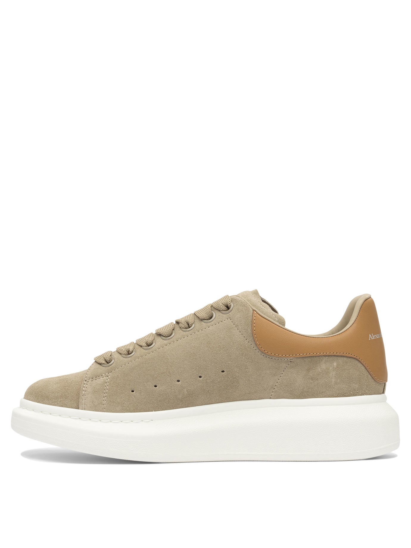 Alexander McQueen Leather Upper And Rubber Sole Sneaker