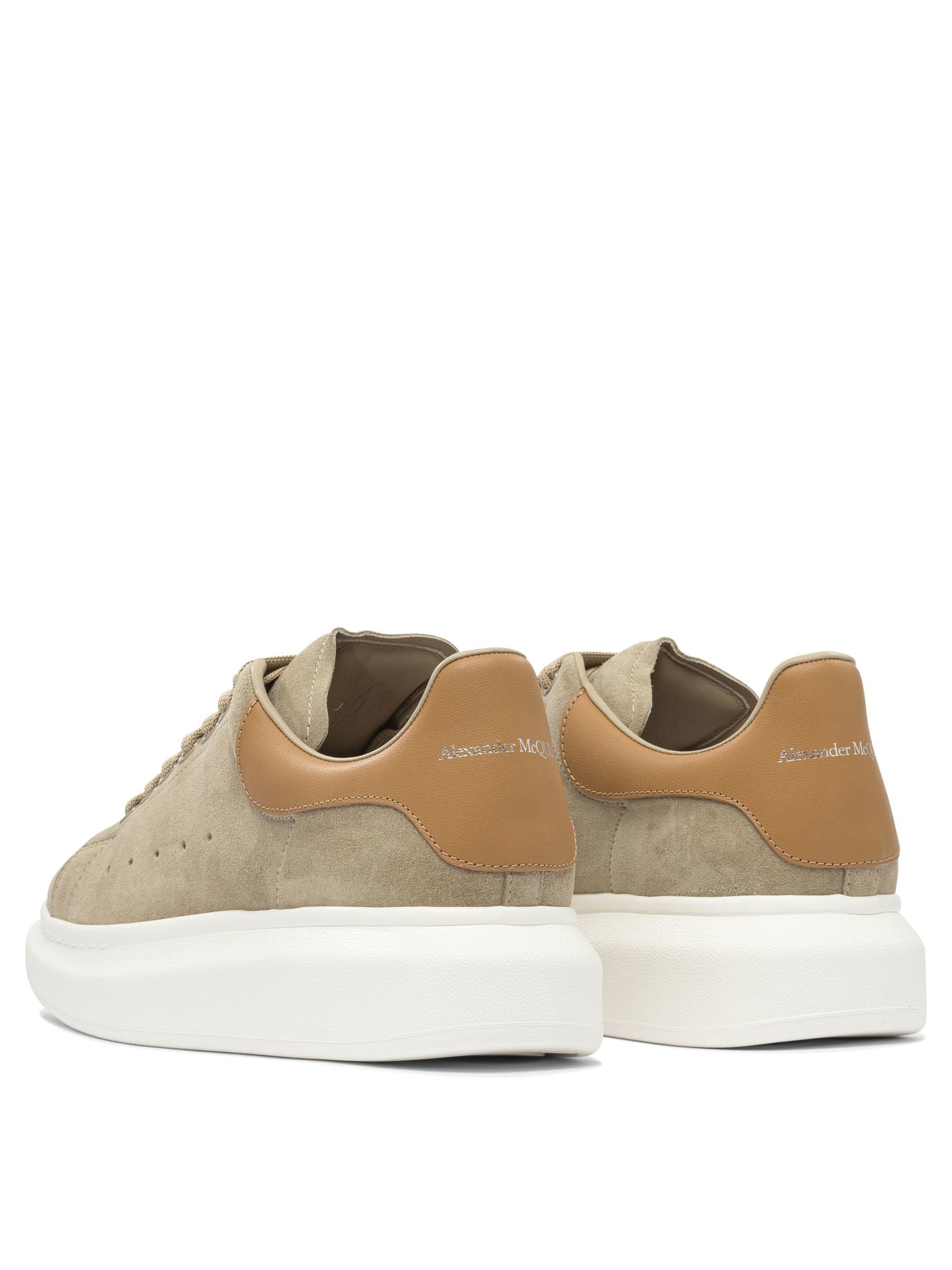 Alexander McQueen Leather Upper And Rubber Sole Sneaker