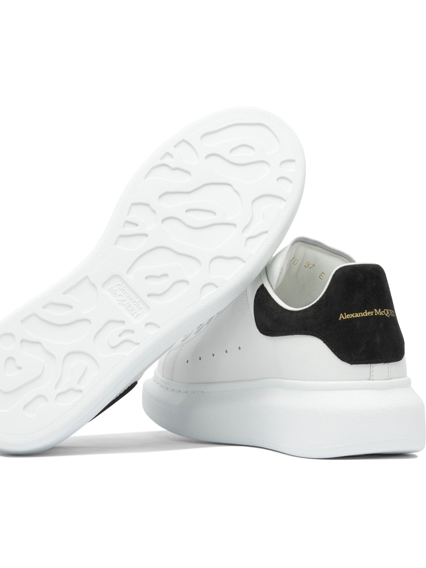 Alexander McQueen Leather Upper And Rubber Sole Sneaker