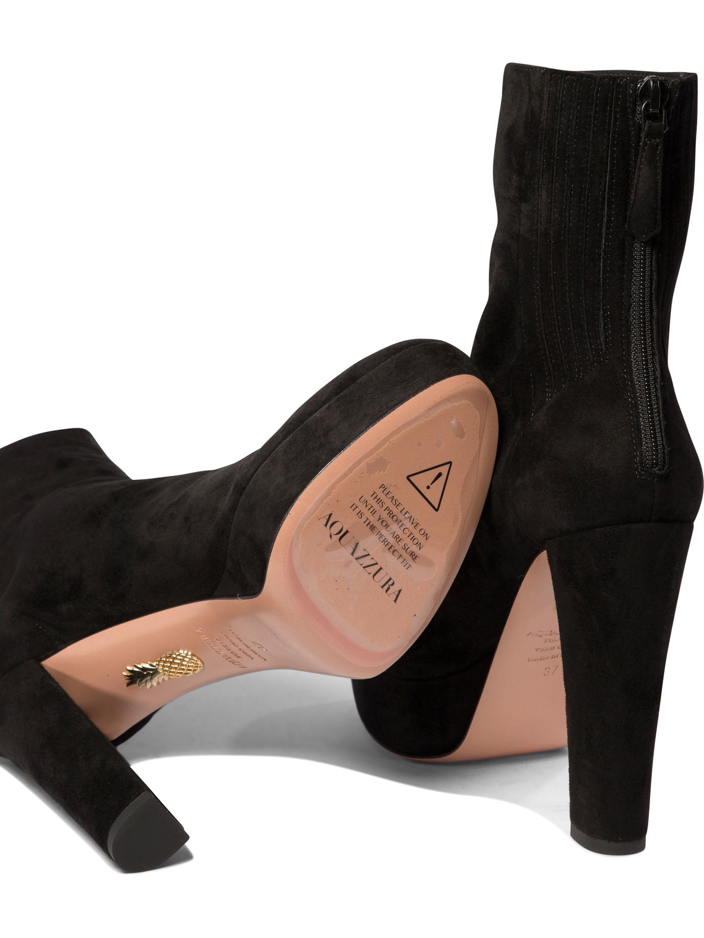 Aquazzura Saint Honore 120 Mm Ankle Boots