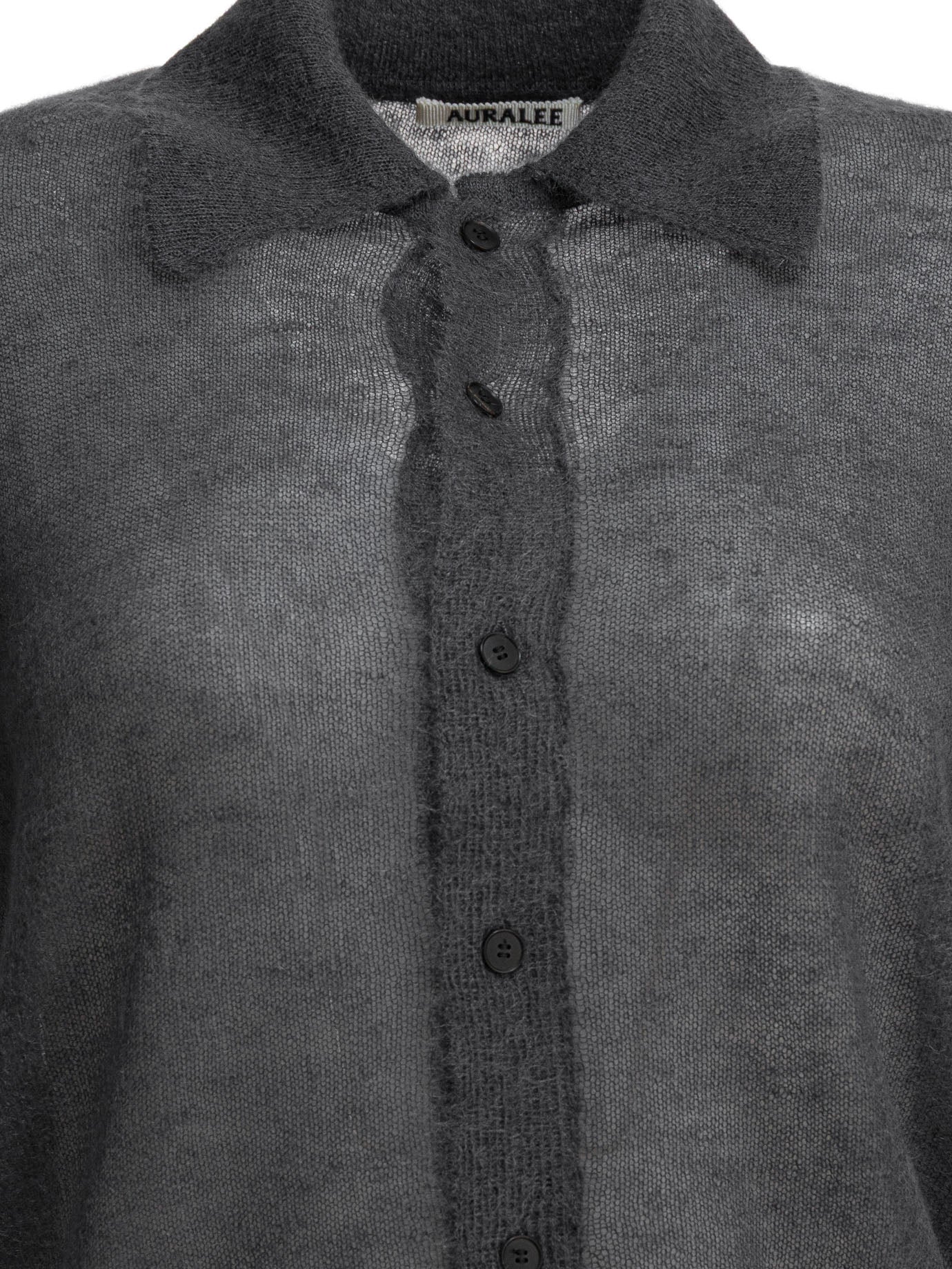 Auralee Mohair Wool Cardigan