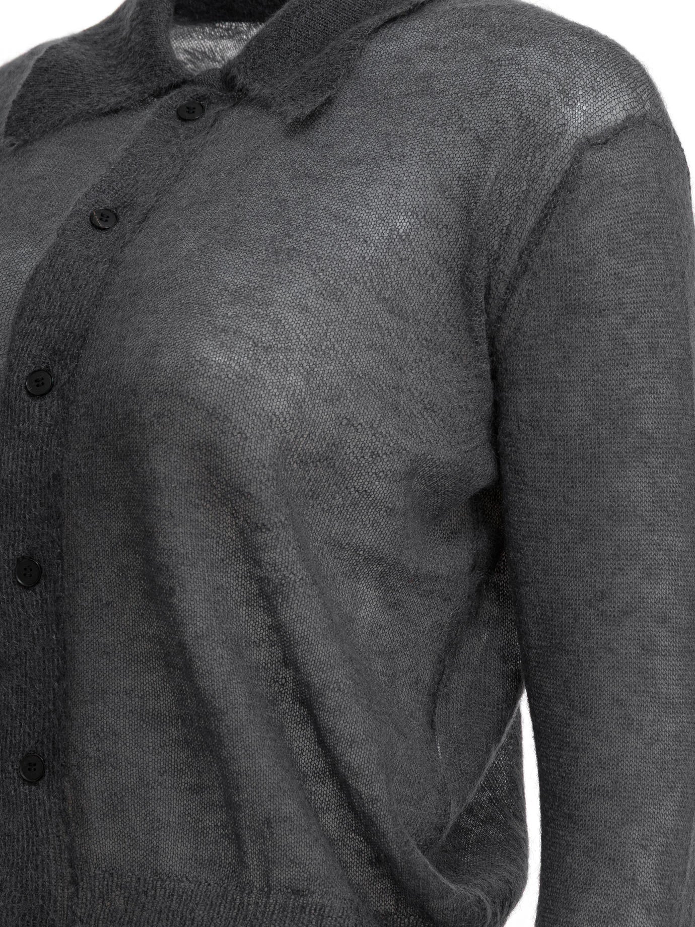 Auralee Mohair Wool Cardigan