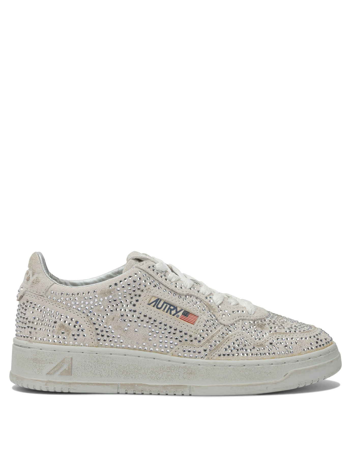 Autry Medalist Low Crystal Sneakers