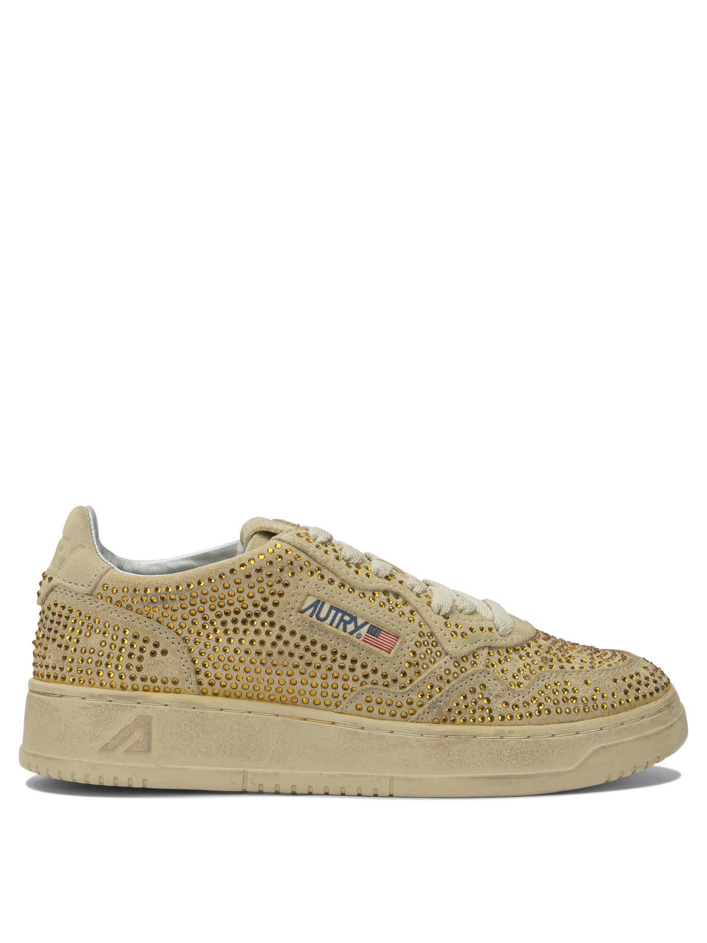 Autry Medalist Low Crystal Sneakers
