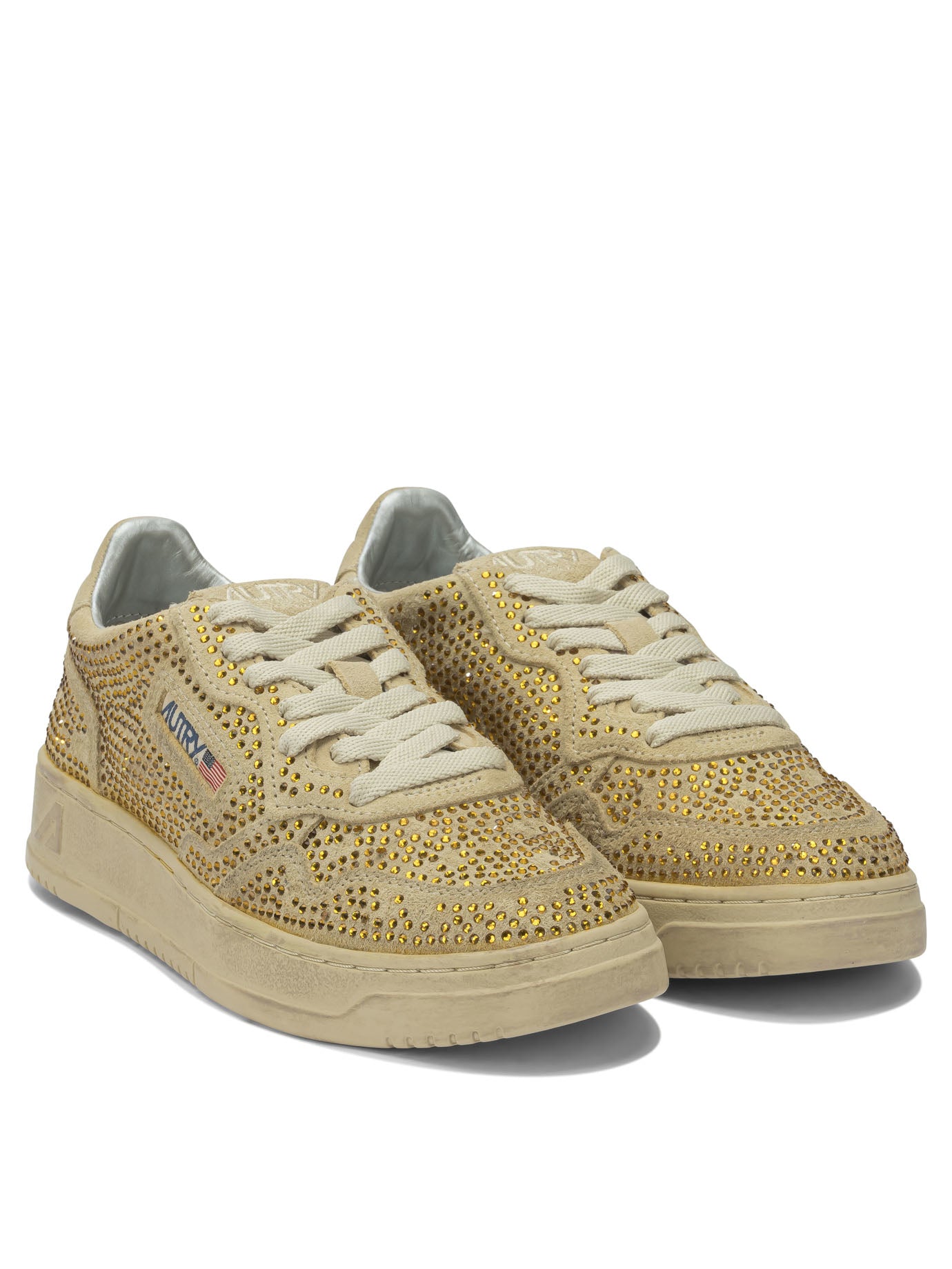Autry Medalist Low Crystal Sneakers