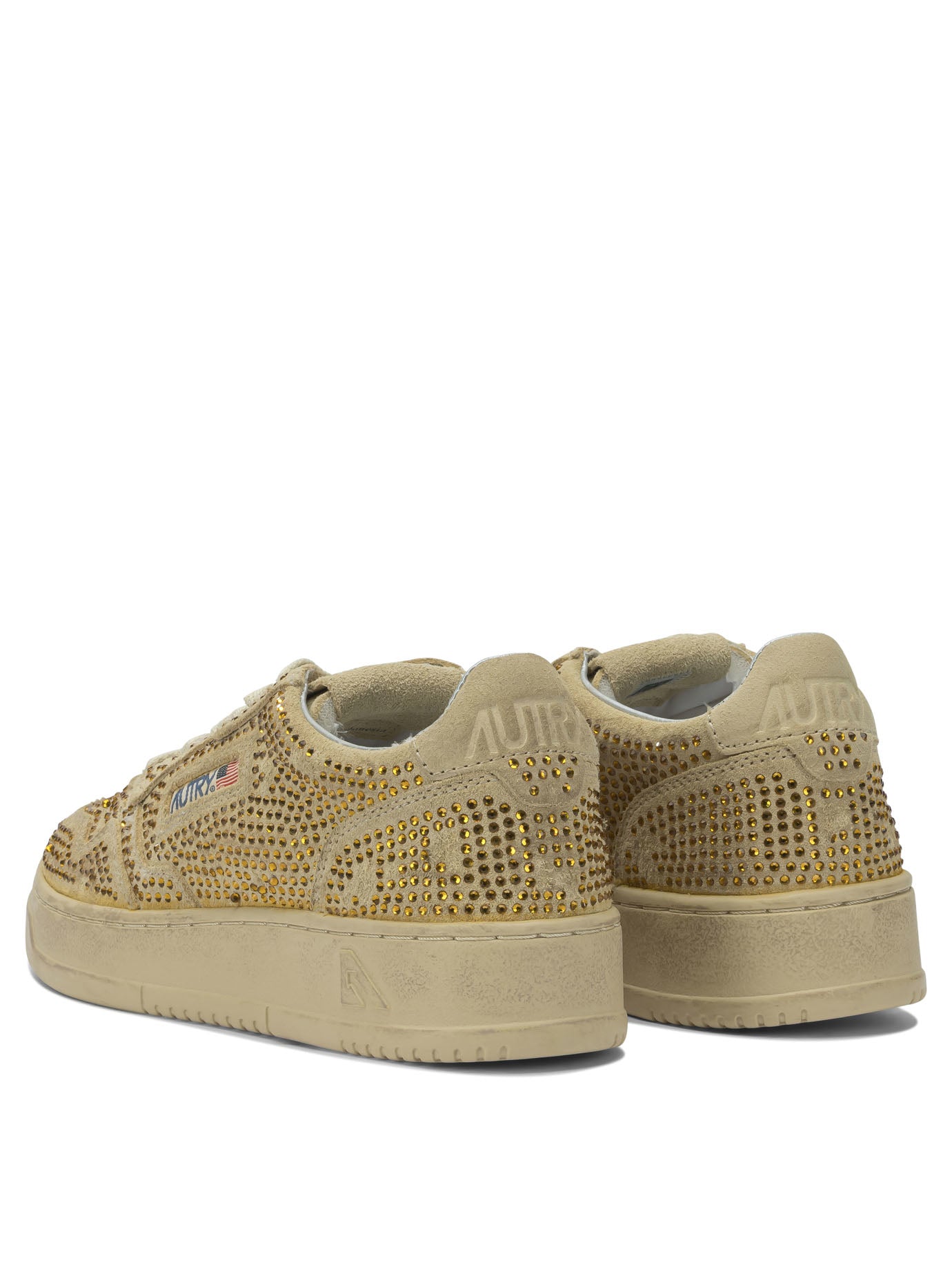 Autry Medalist Low Crystal Sneakers